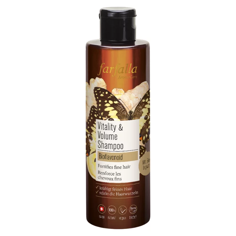 Vitality & Volume Shampoo Bioflavonoid (ehemals Ingwer Volumen-Shampoo) 