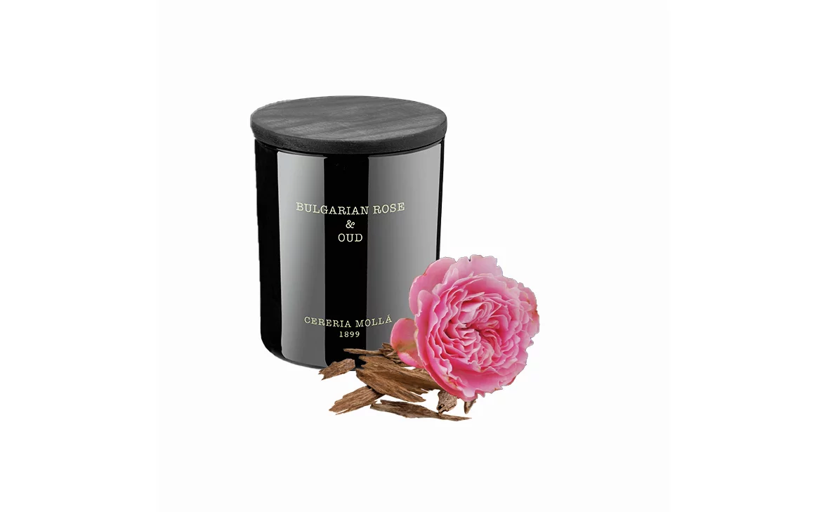 Duftkerze Bulgarische Rose & Oud