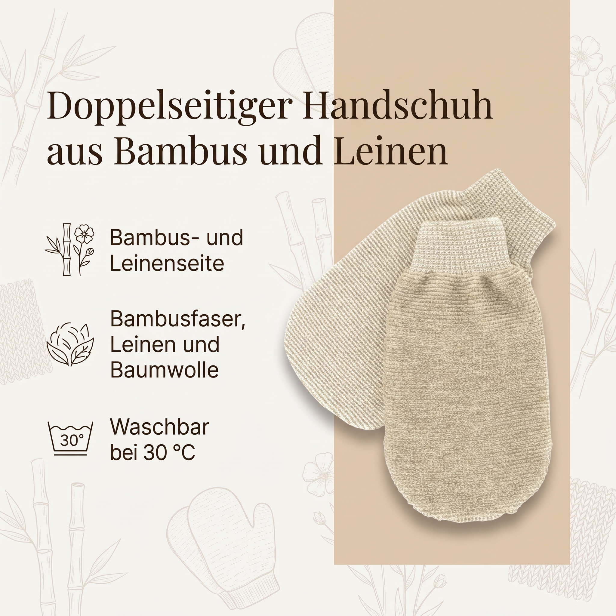 Massage- & Peelinghandschuh Massage- & Peelinghandschuh