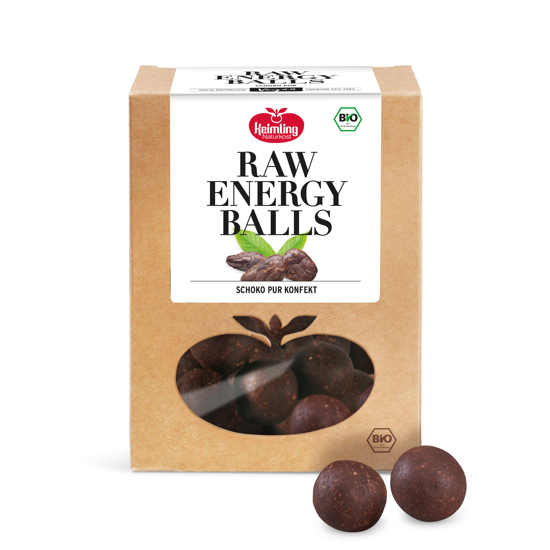 BIO Schoko-Pur Konfekt (Raw Energy Balls)