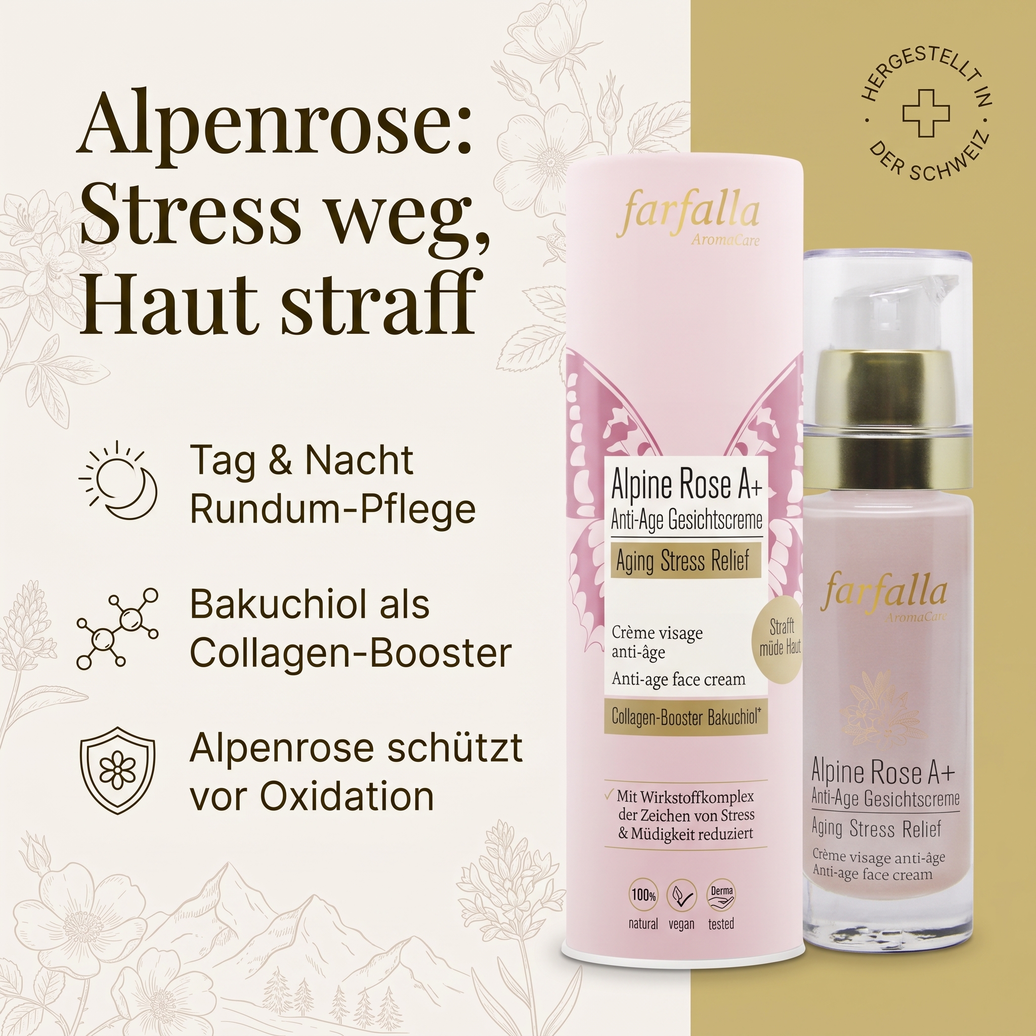 Alpine Rose A+ Anti-Age Gesichtscreme Alpine Rose A+ Anti-Age Gesichtscreme