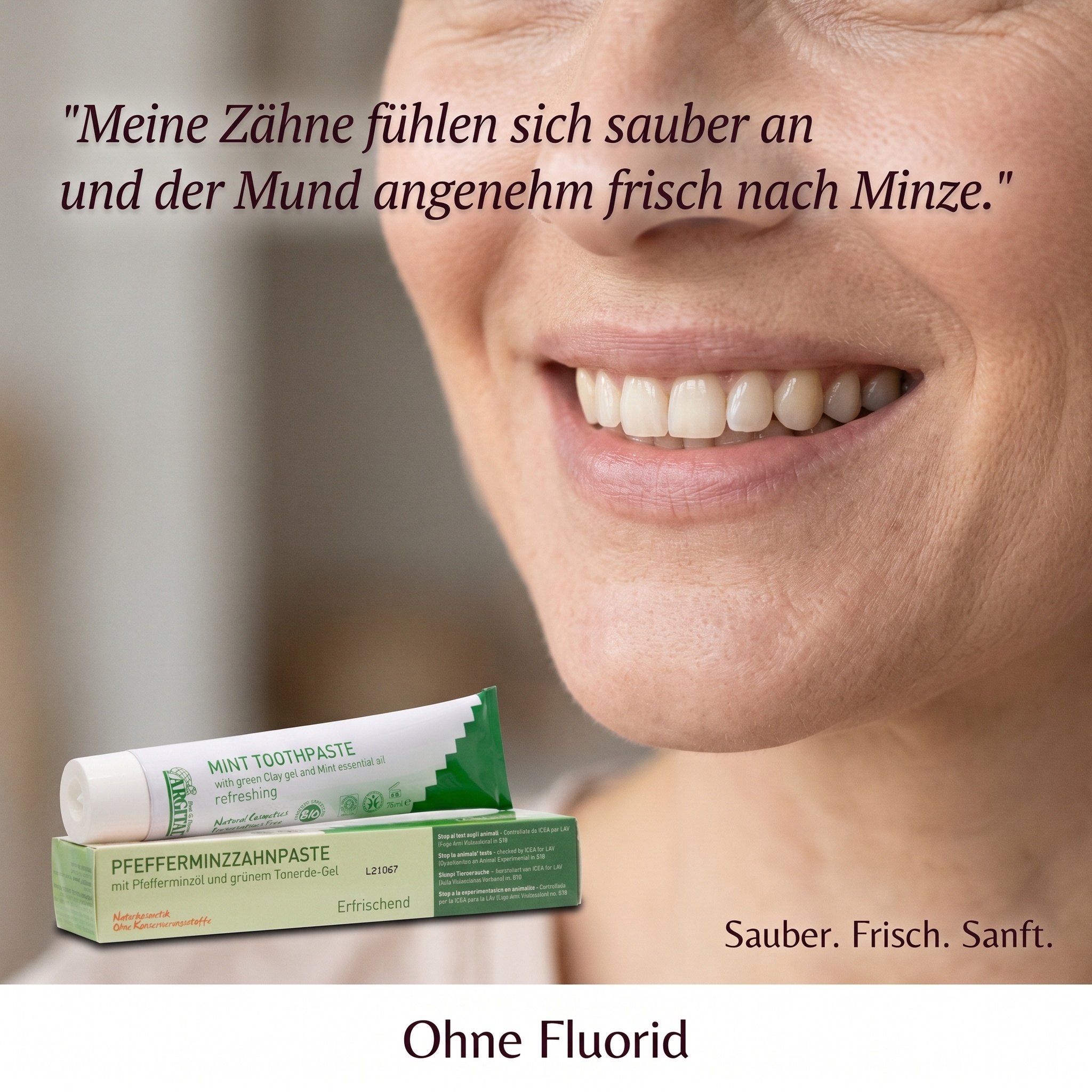 Pfefferminz Zahnpaste