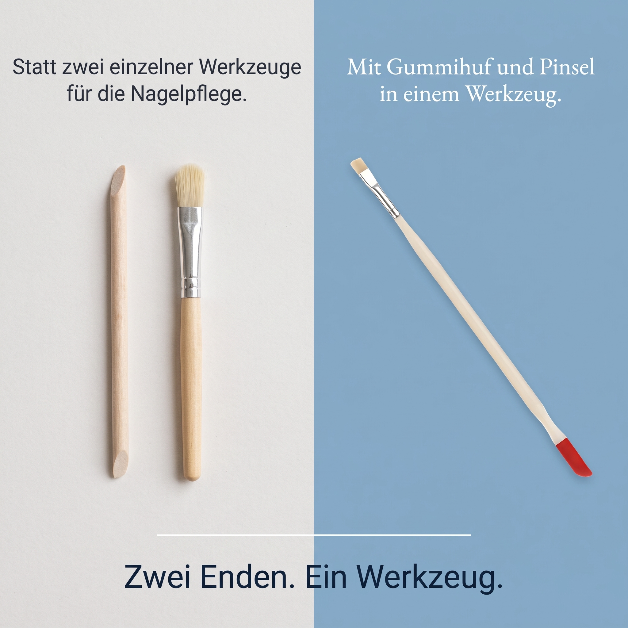 Hufstick mit Pinsel Hufstick mit Pinsel