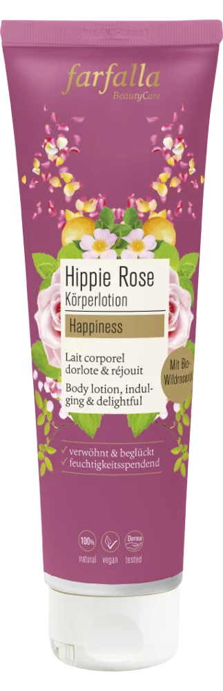 Hippie Rose Happiness Körperlotion