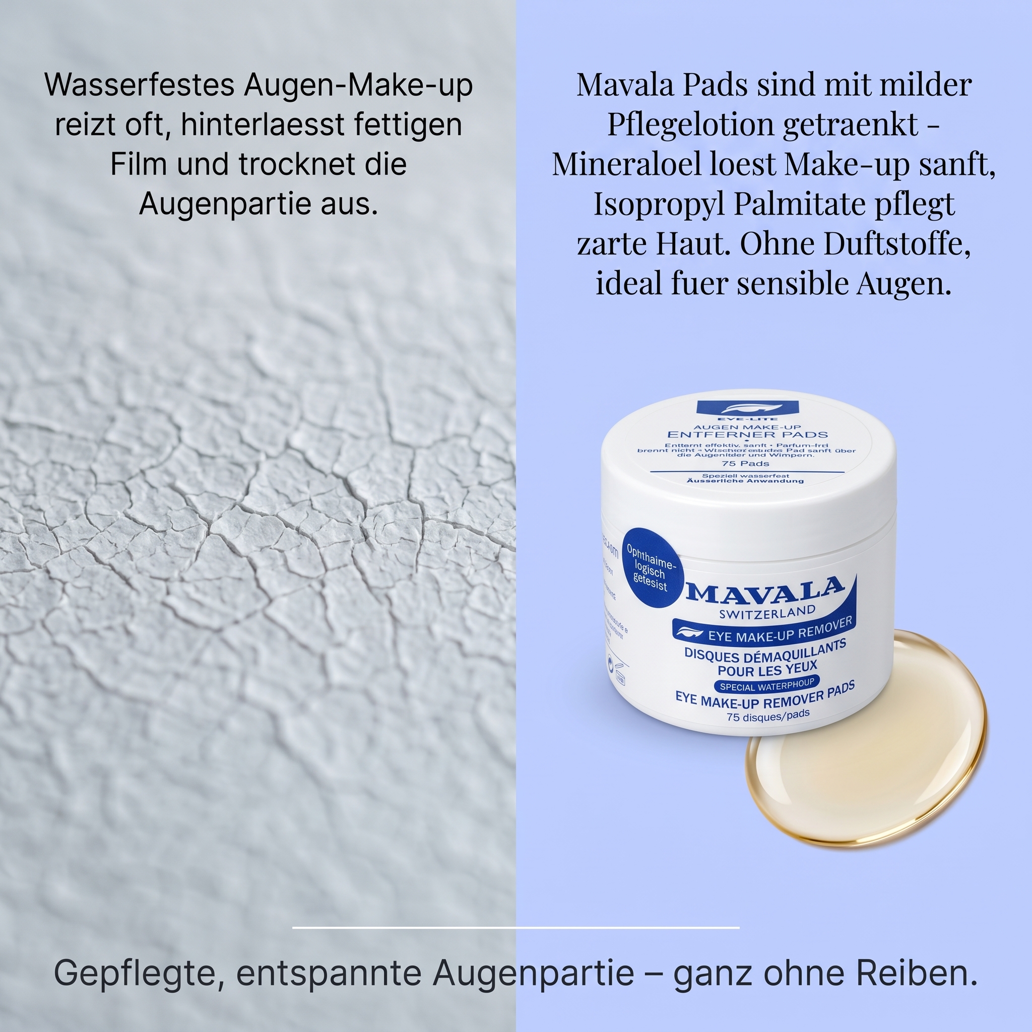 Augen Make-up-Entferner Pads Augen Make-up-Entferner Pads