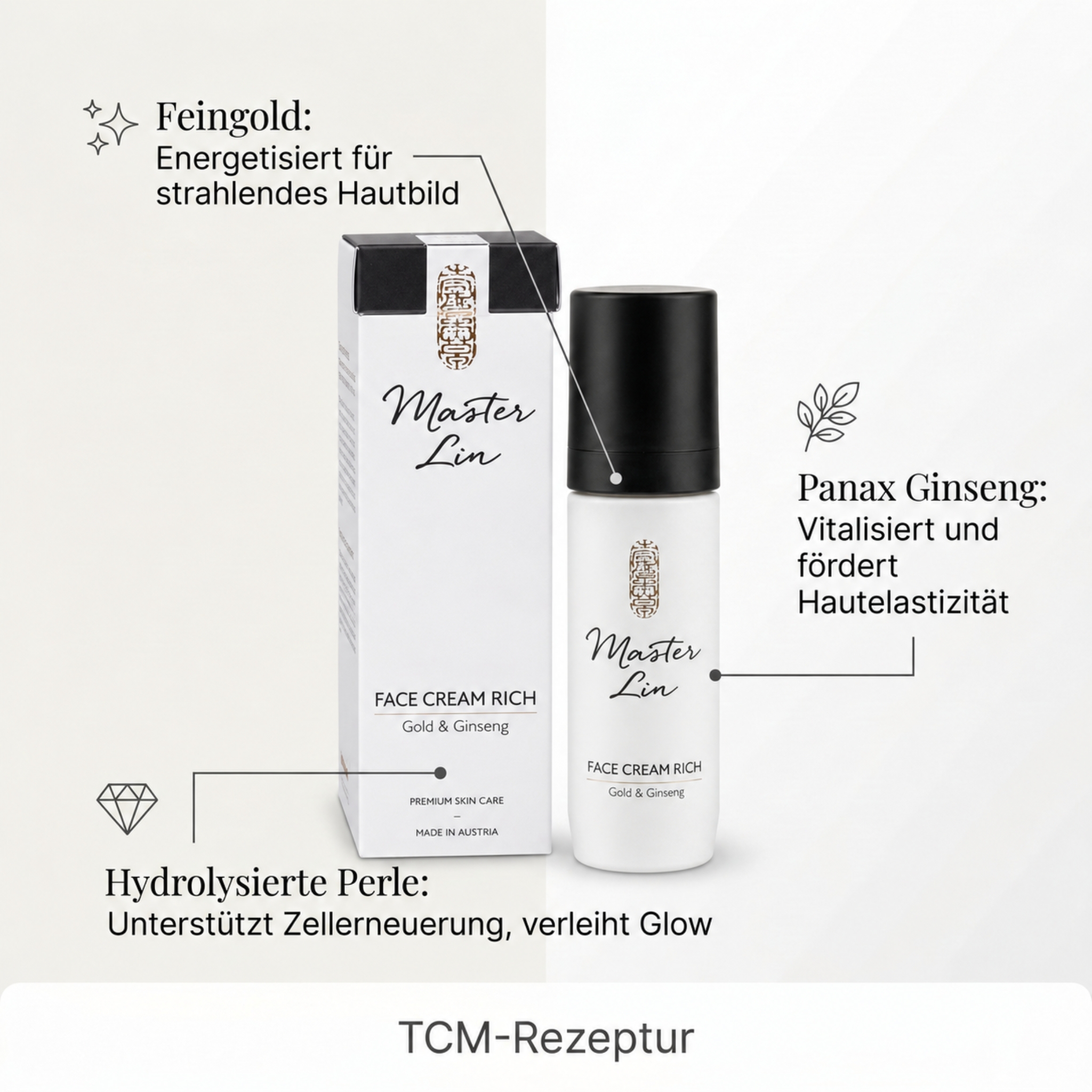 Face Cream Rich Gold & Ginseng