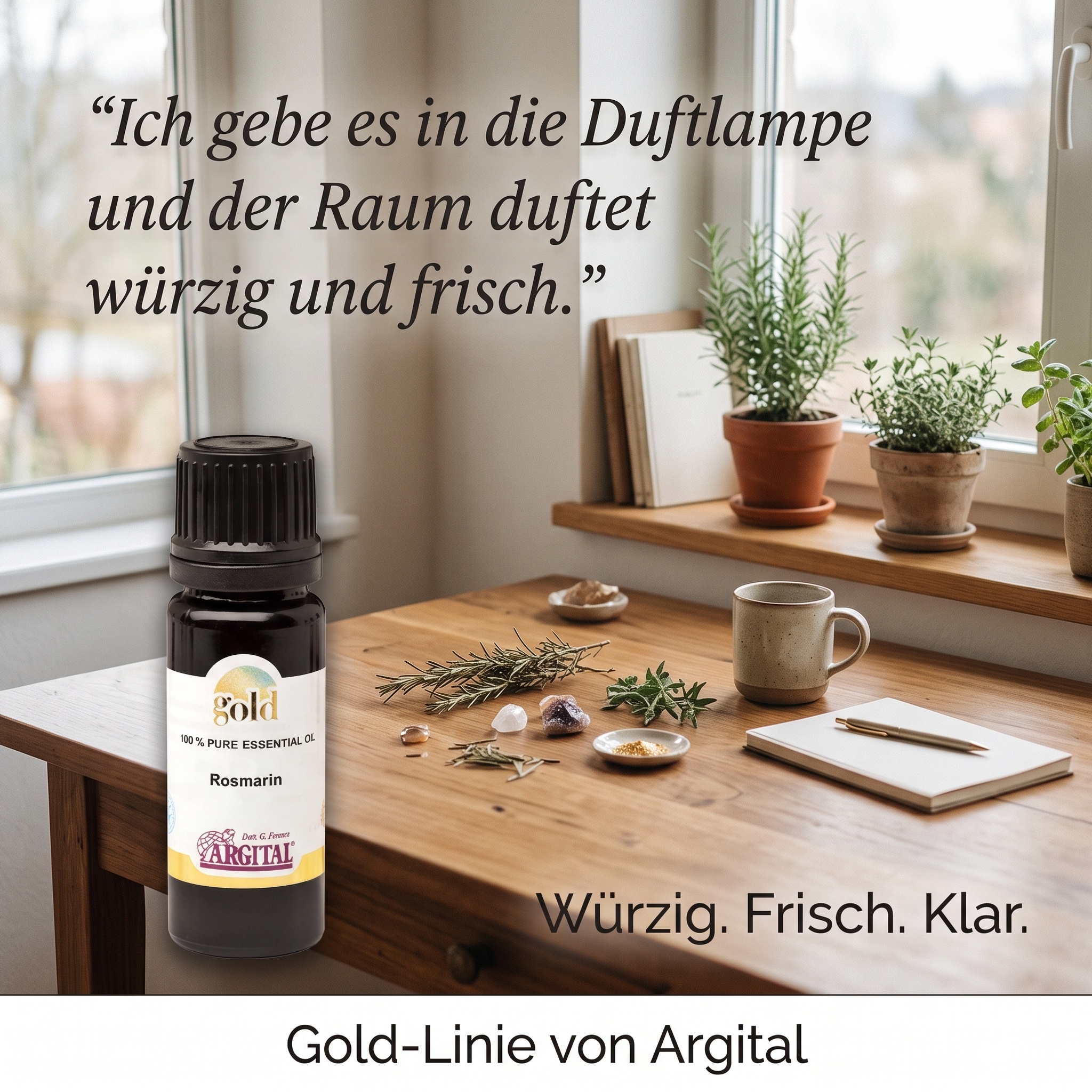Gold Rosmarin Äth. Öl Gold Rosmarin Äth. Öl