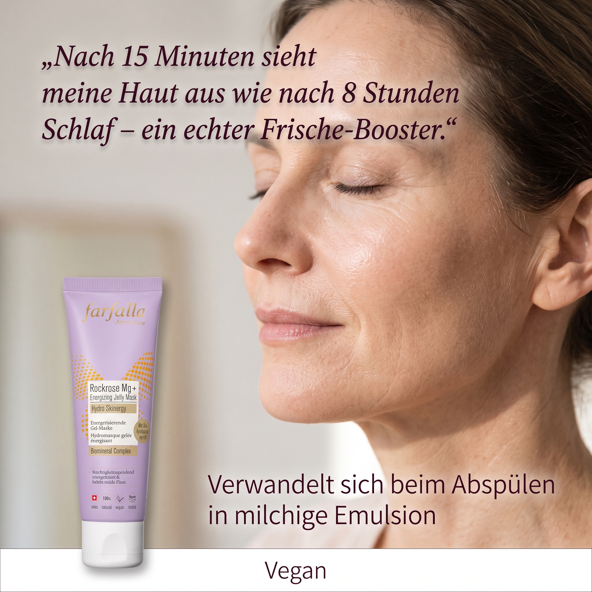 Rockrose Mg+ Energizing Gelmaske – Hydro Skinergy