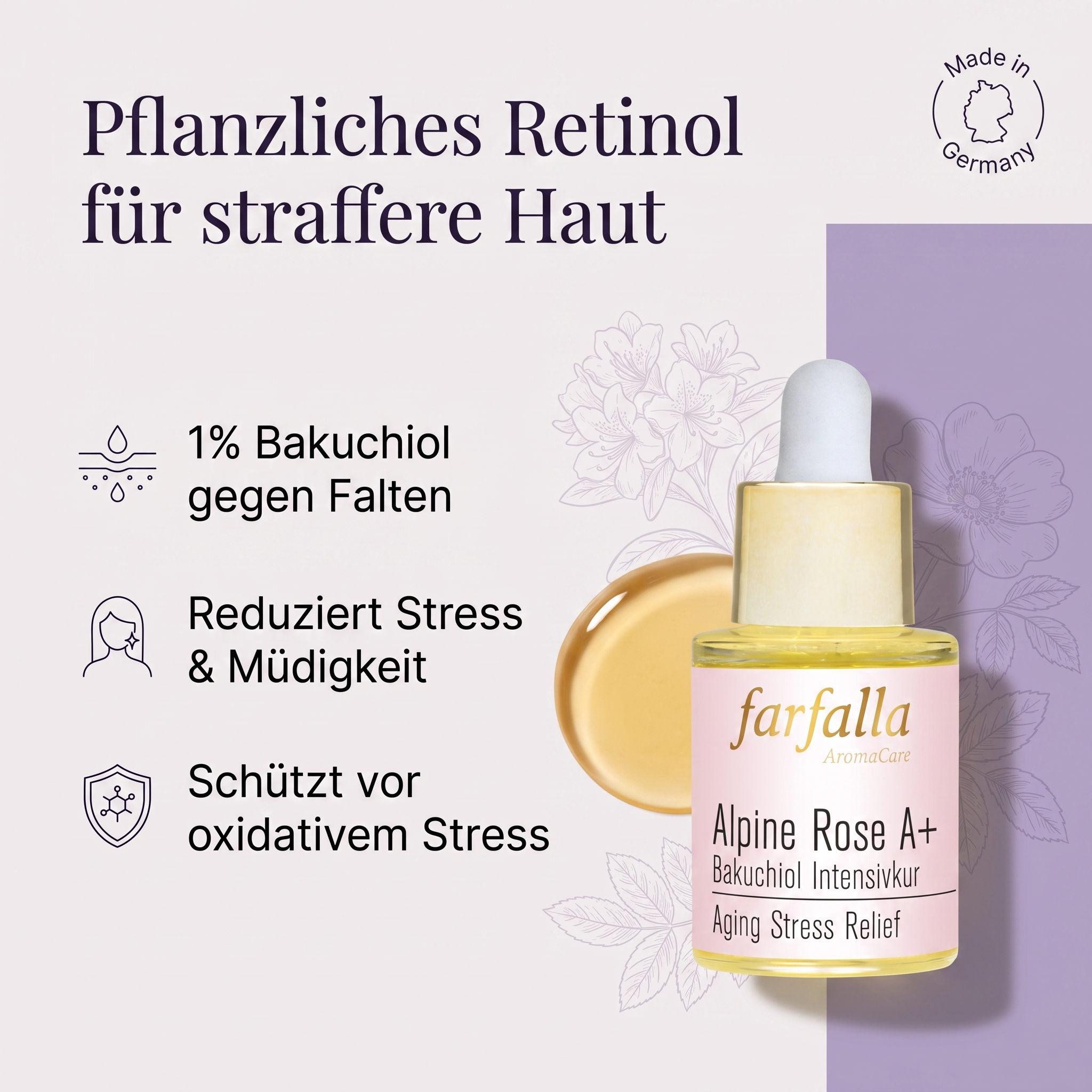Alpine Rose A+Bakuchiol Intensivkur