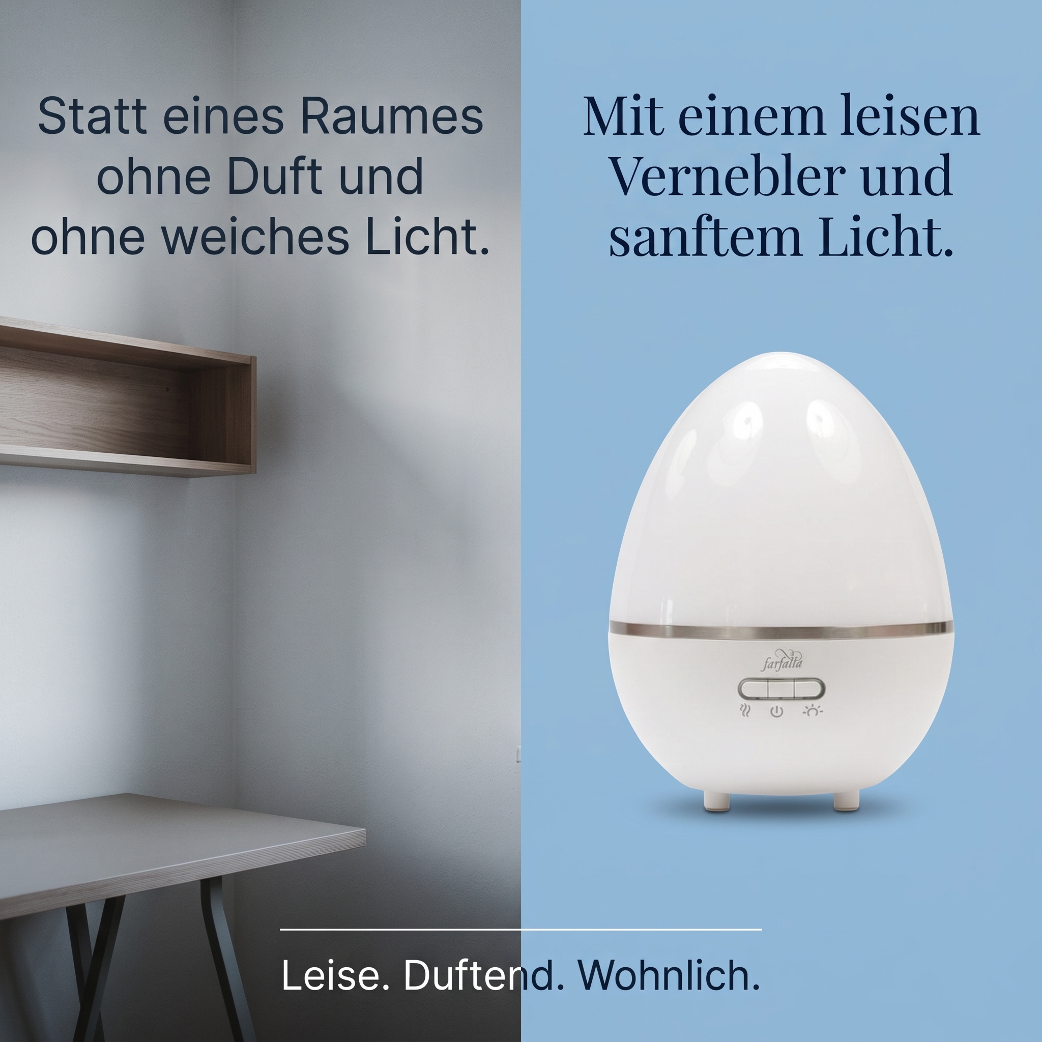 Aroma Vernebler silent weiß