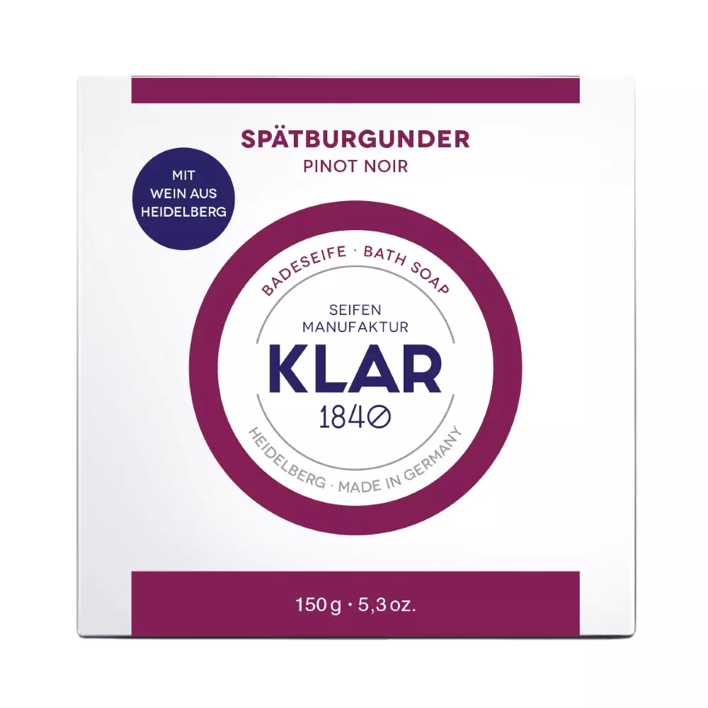 Klar´s Spätburgunderseife Klar´s Spätburgunderseife
