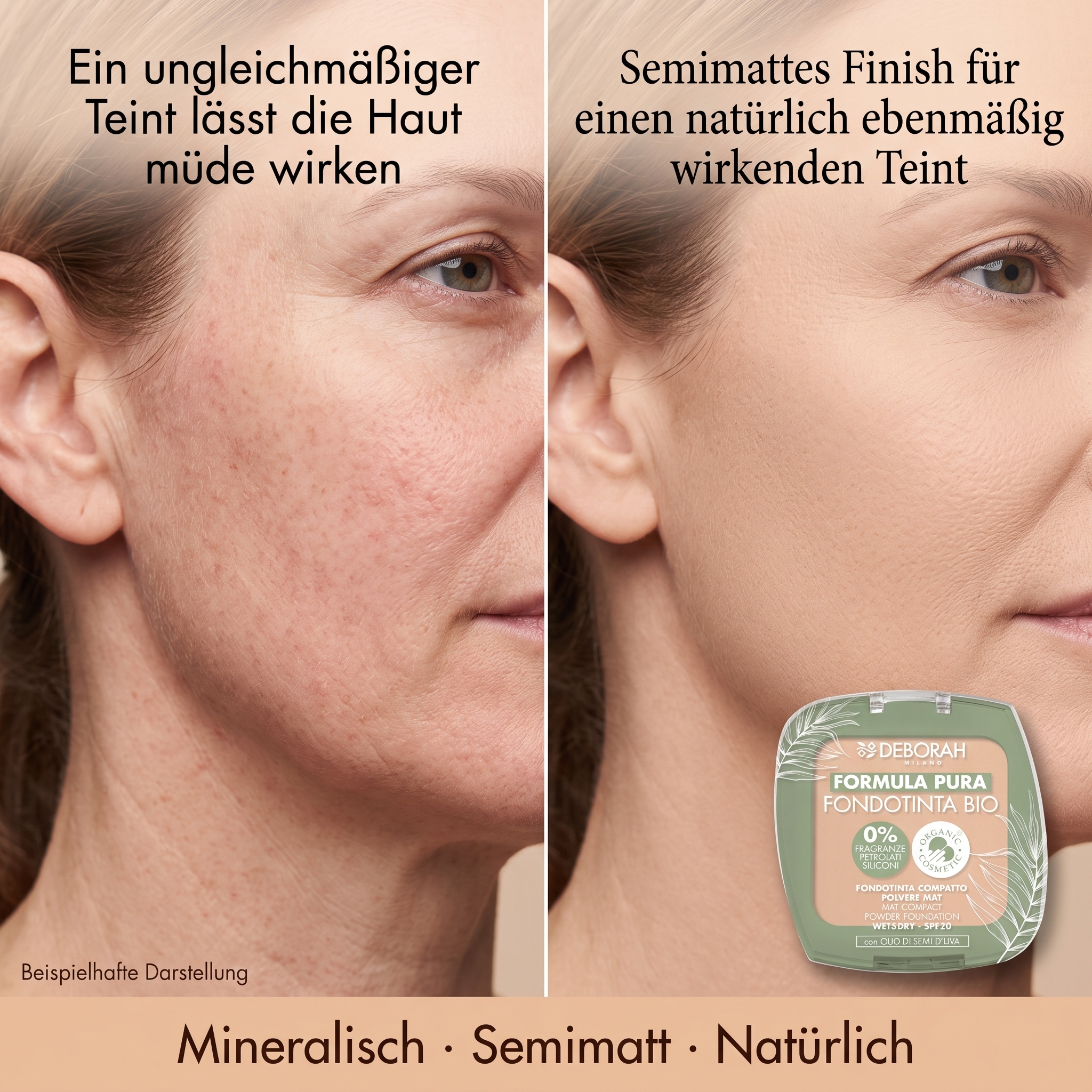 Compact Foundation Bio No. 01 Fair Compact Foundation Bio No. 01 Fair