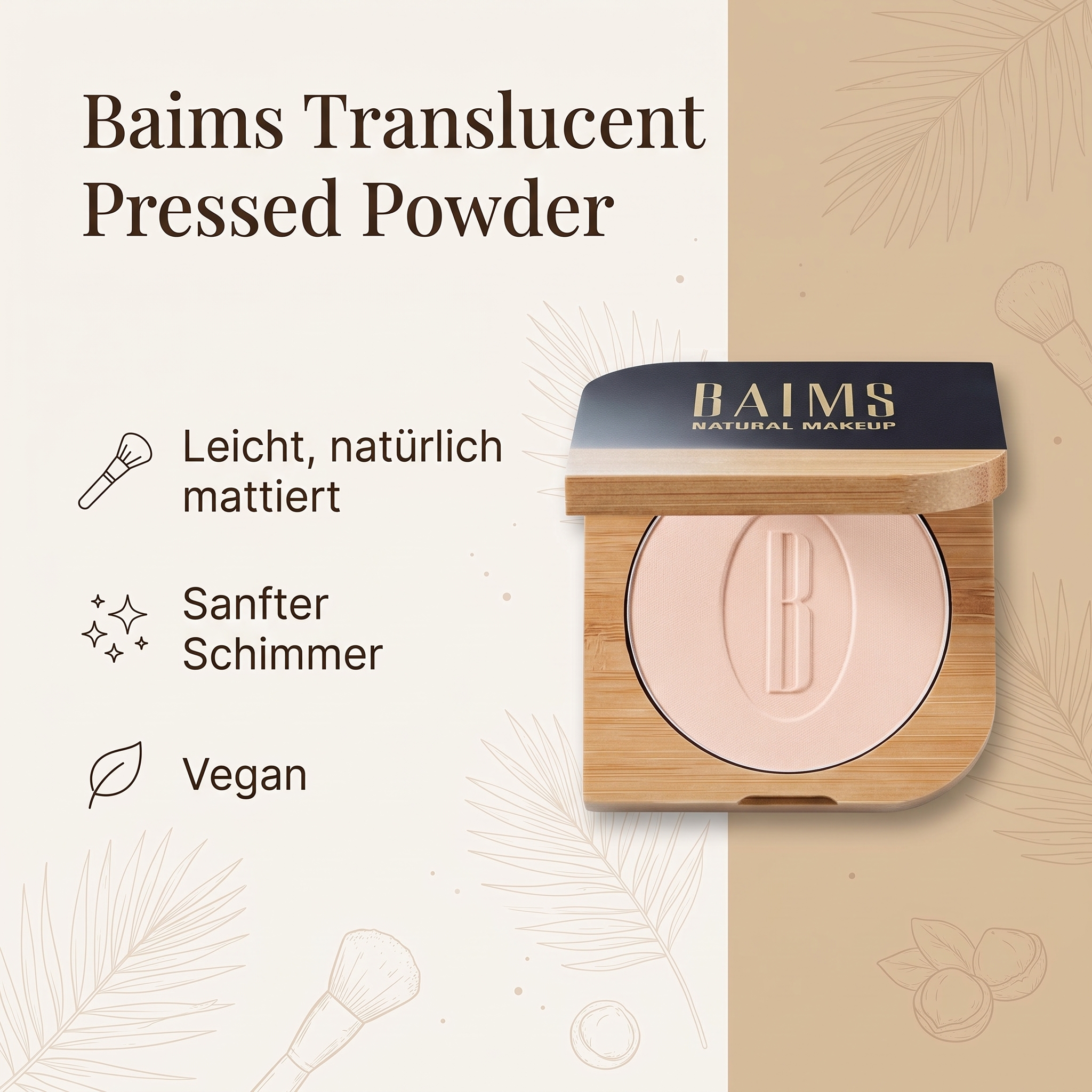 Translucent Pressed Powder 10 Crystal 