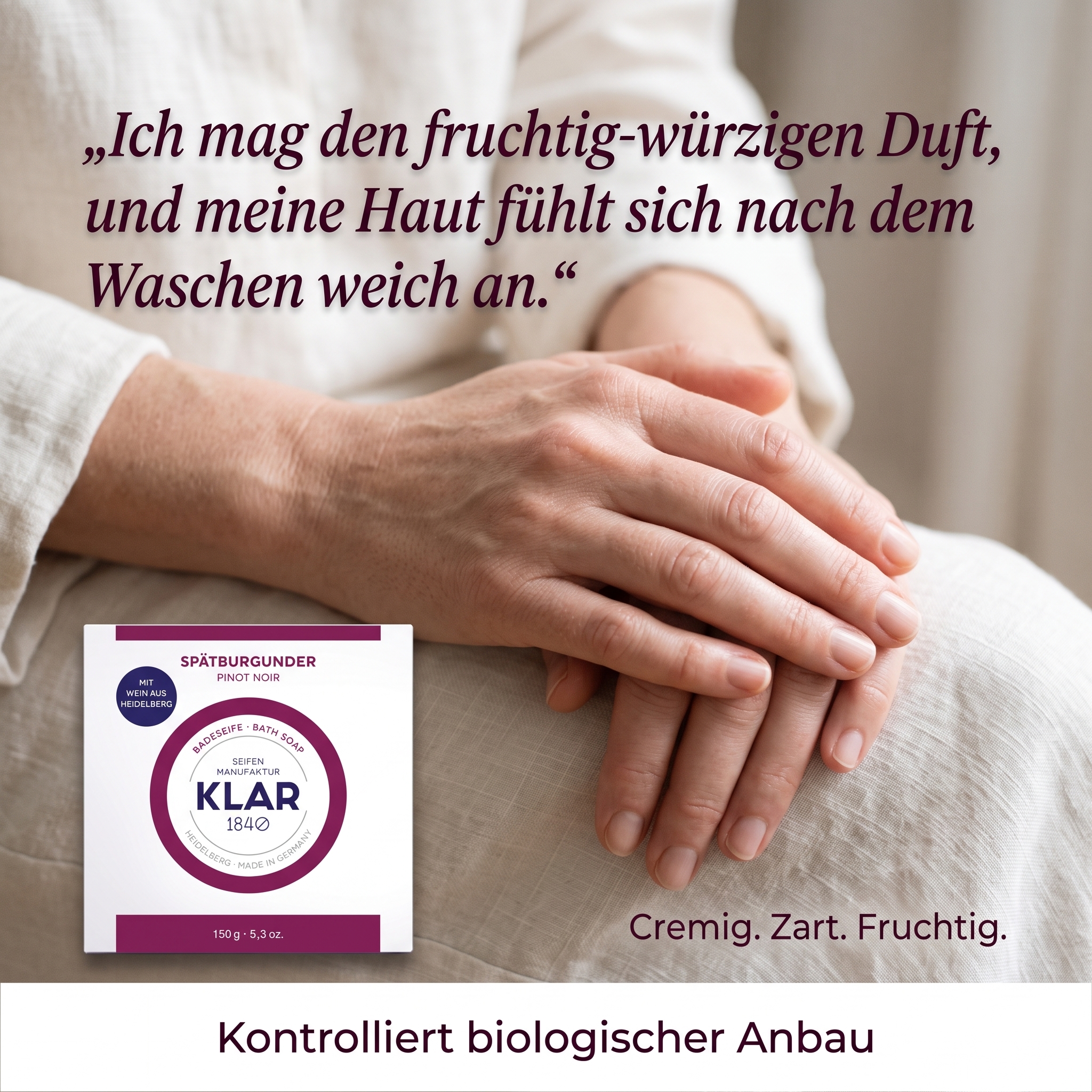 Klar´s Spätburgunderseife