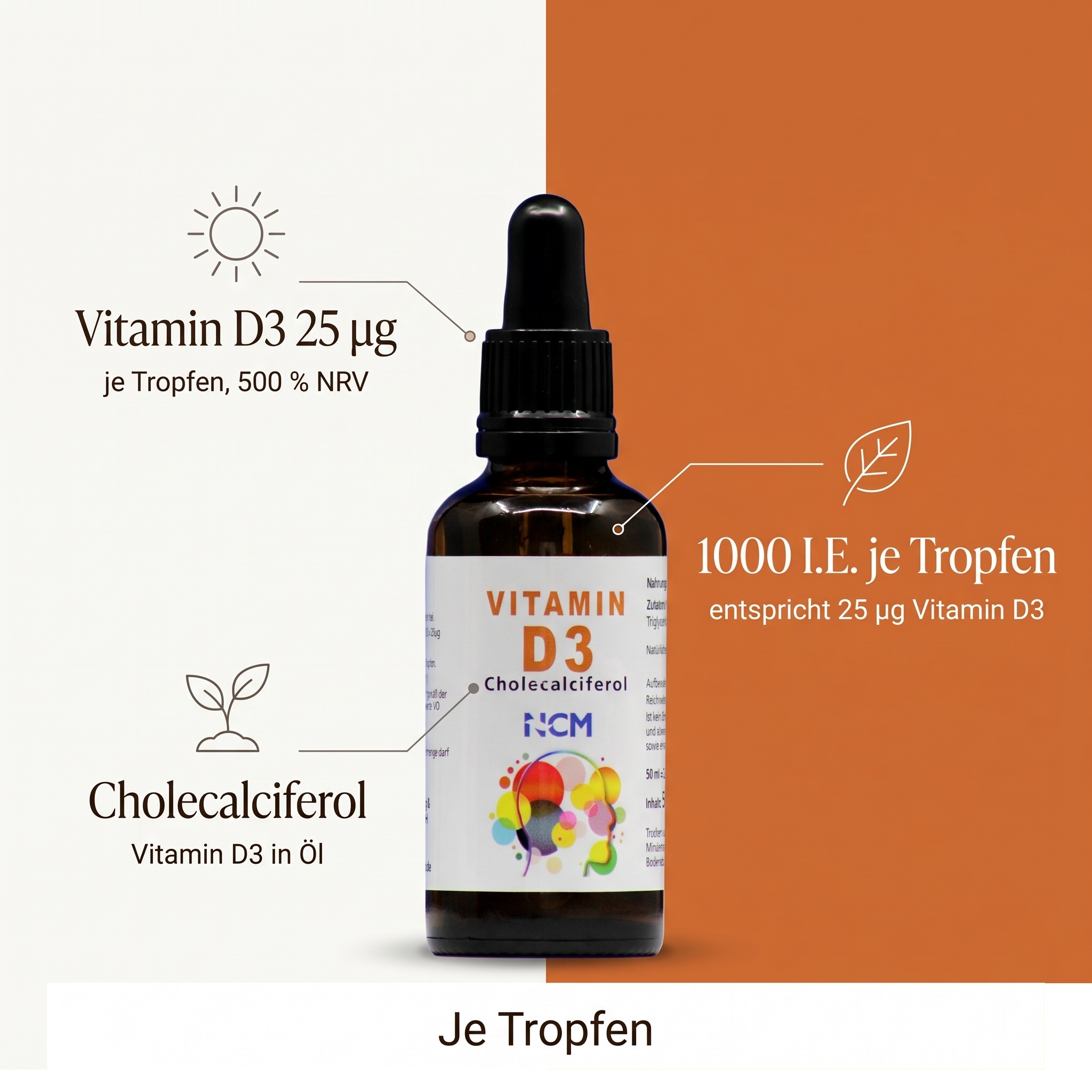 Vitamin D3 Tropfen 