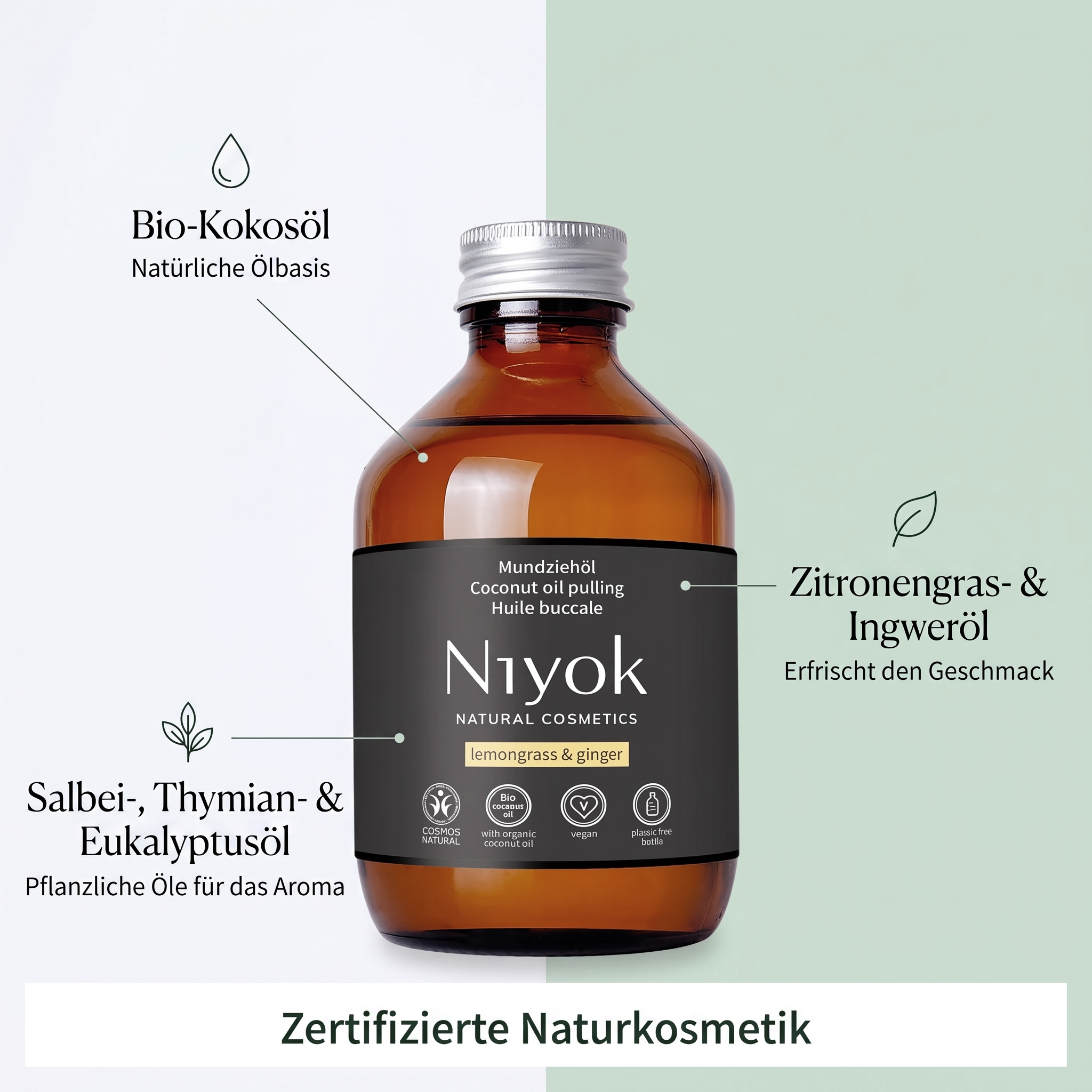 Mundziehöl Zitronengras & Ingwer Mundziehöl Zitronengras & Ingwer