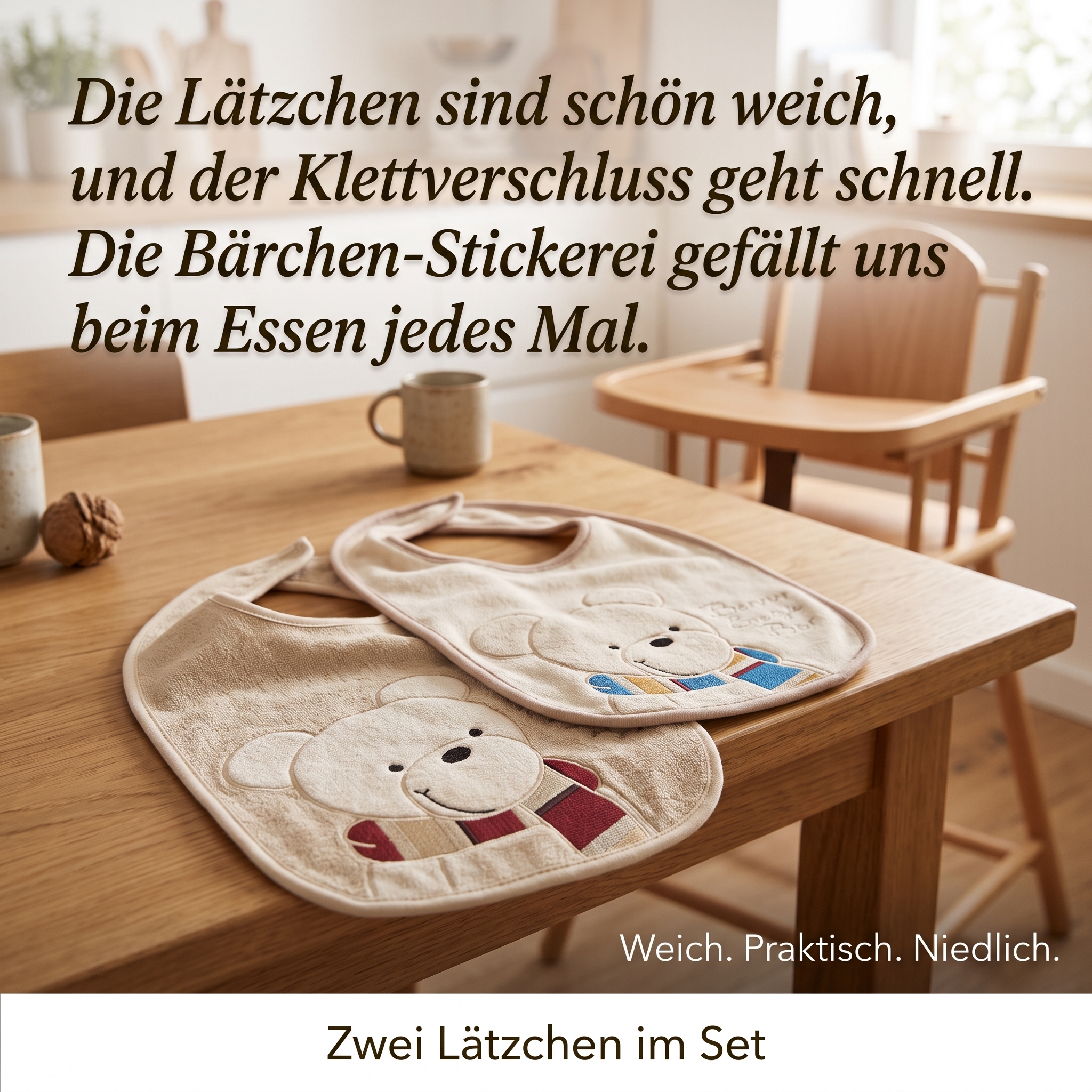 Energie Lätzchen Set Energie Lätzchen Set