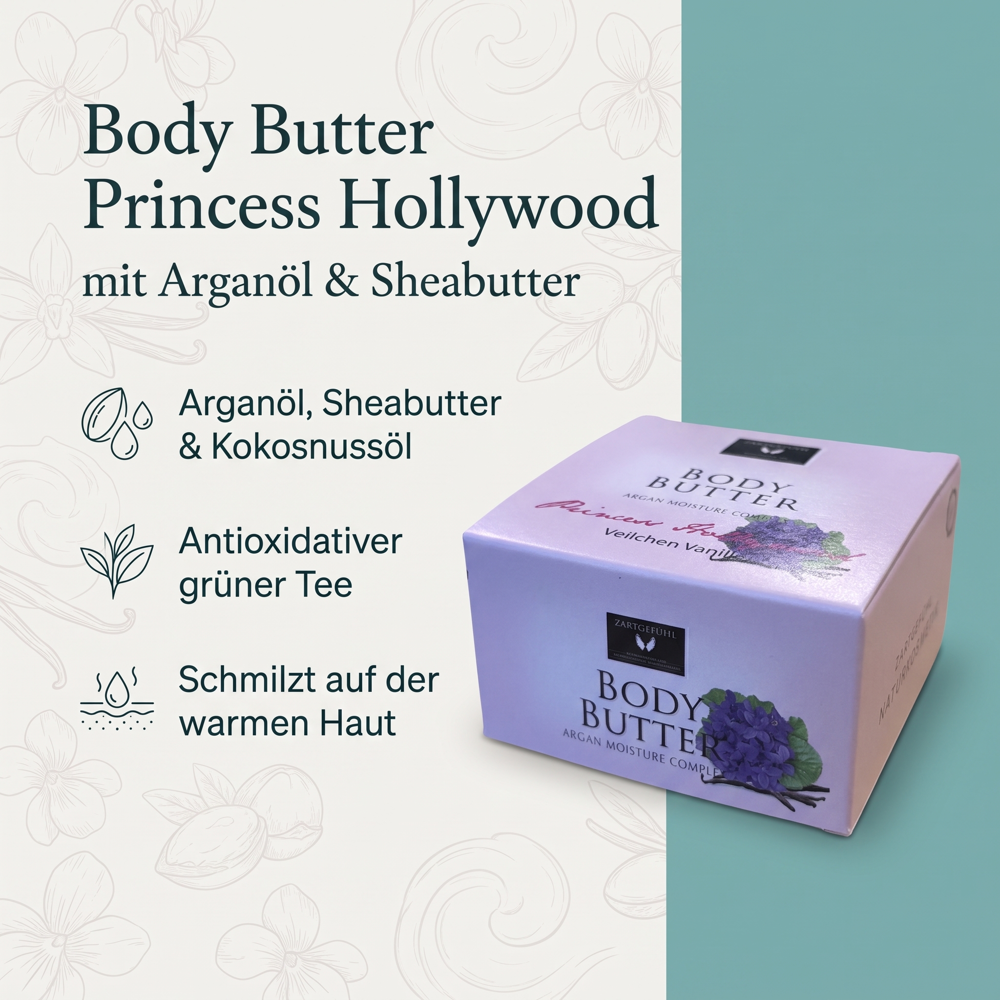 Body Butter Princess Hollywood (Veilchen/Vanille) Body Butter Princess Hollywood (Veilchen/Vanille)