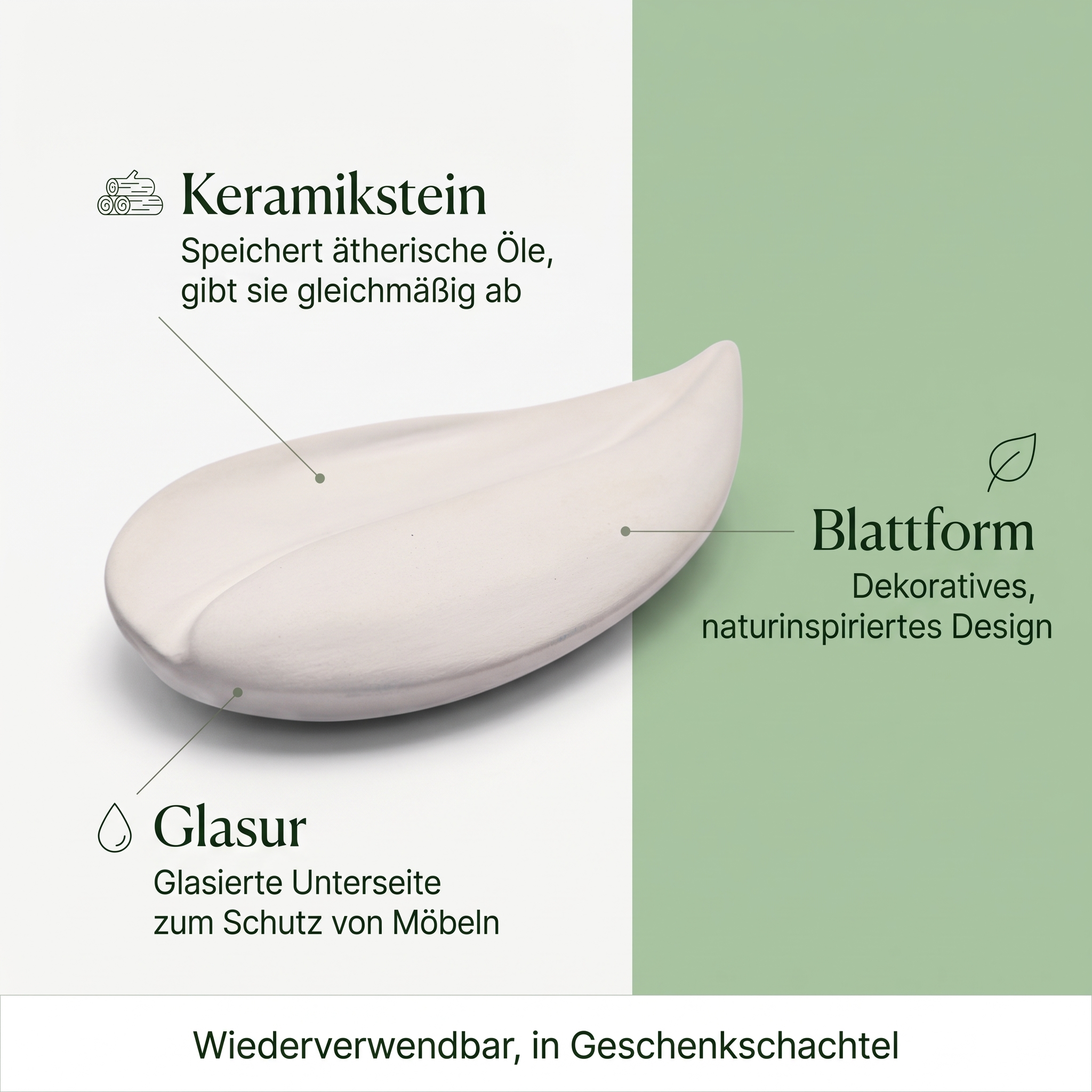 Duftstein Blatt