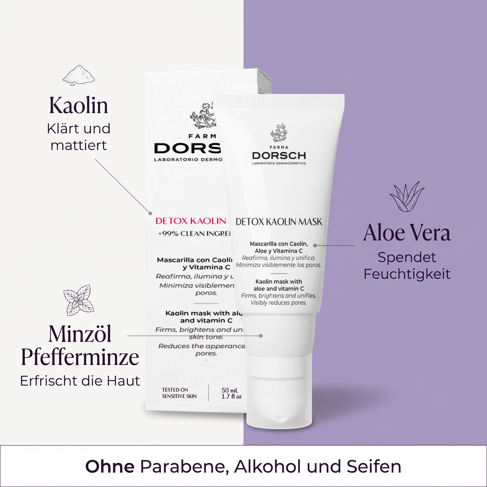Detox Kaolin Maske