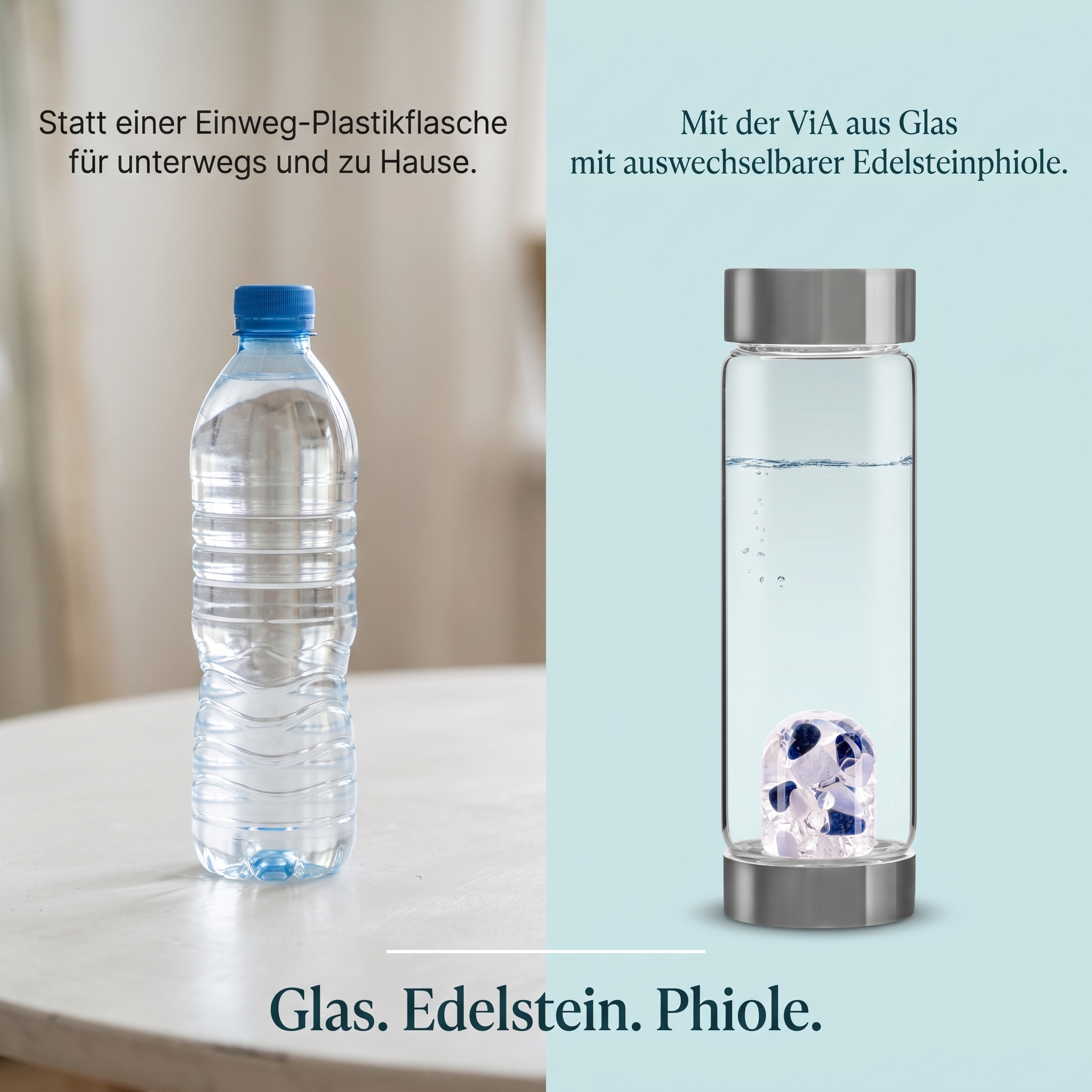 Edelsteinflasche ViA Balance 