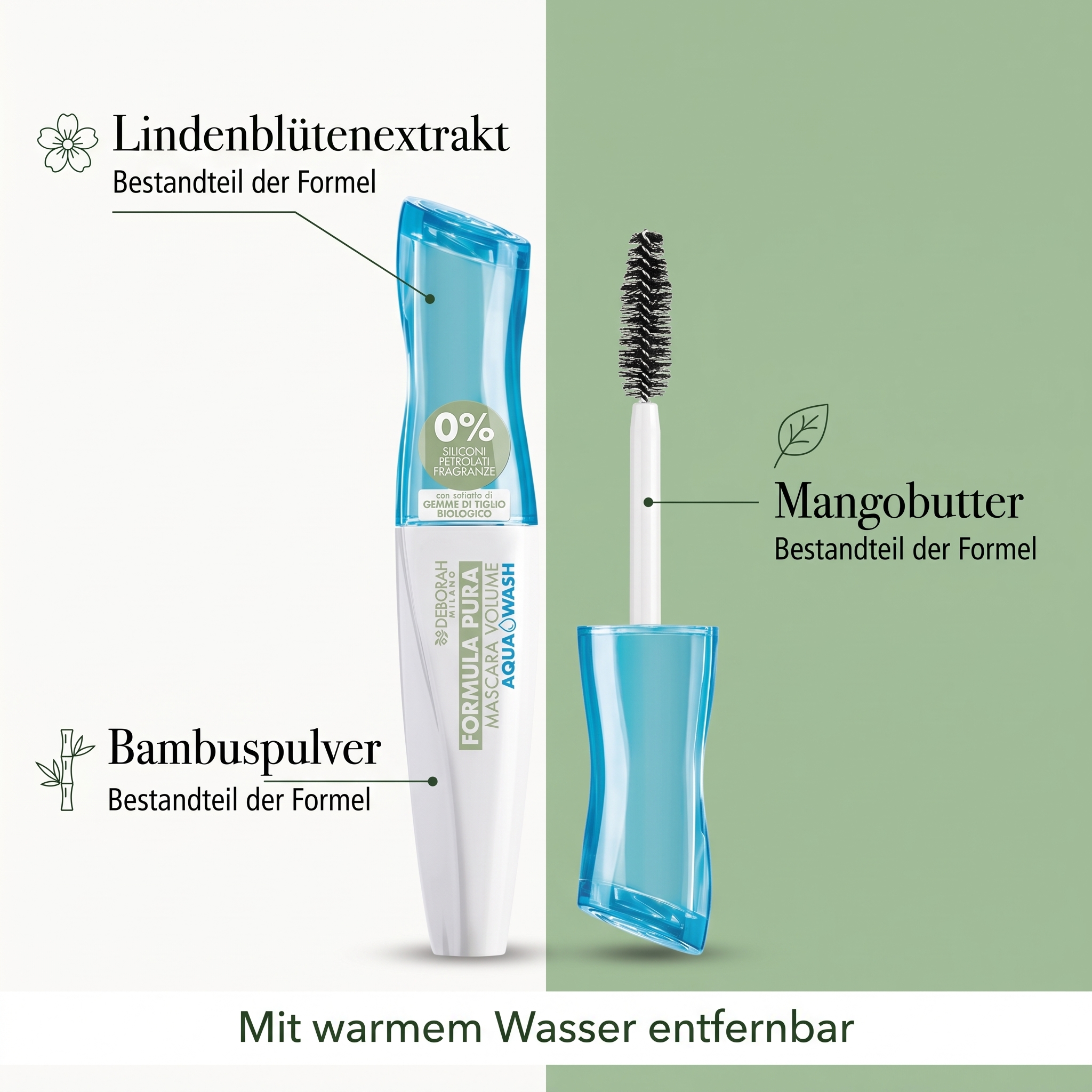 Mascara Aqua Wash Black Mascara Aqua Wash Black