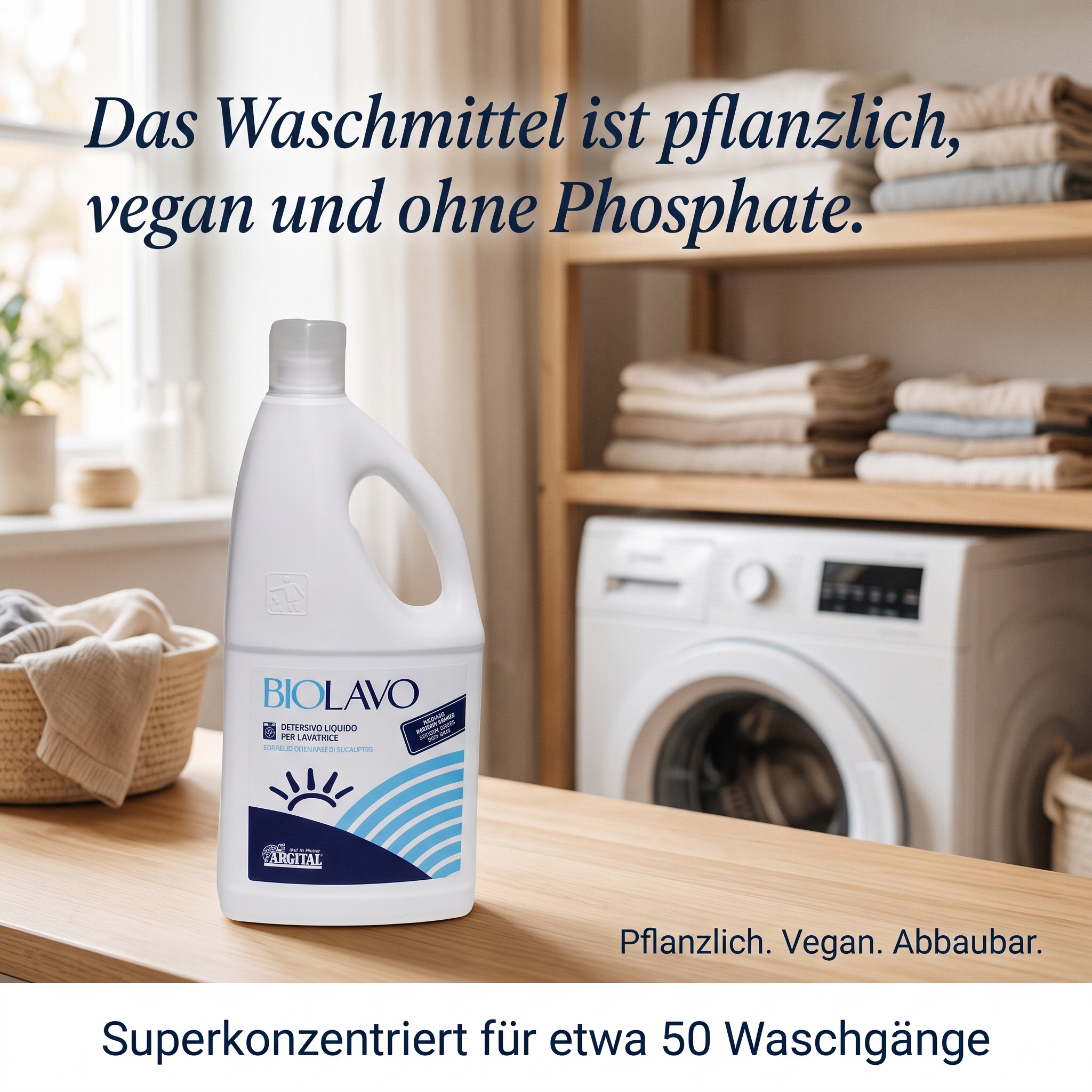 Biolavo Lavatrice Waschmittel Biolavo Lavatrice Waschmittel