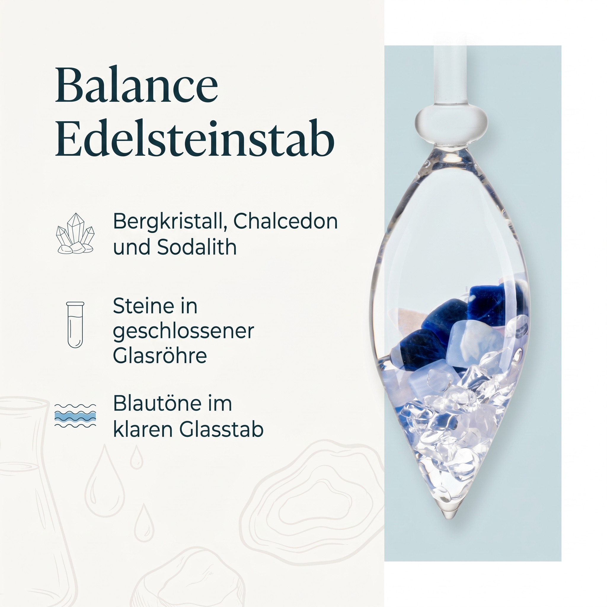 Balance Edelsteinstab 