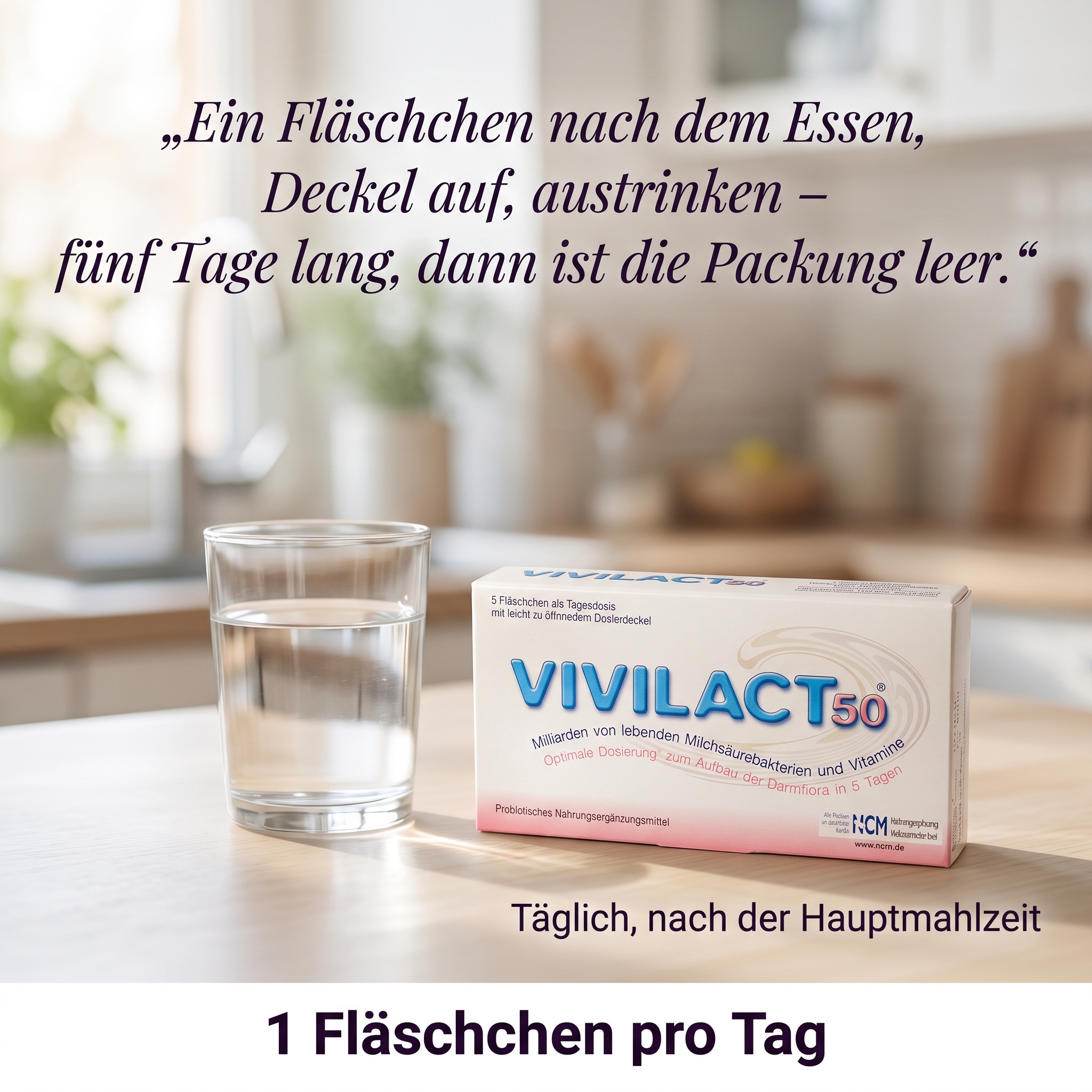 Vivilact Milchfermente Trinkampullen Vivilact Milchfermente Trinkampullen
