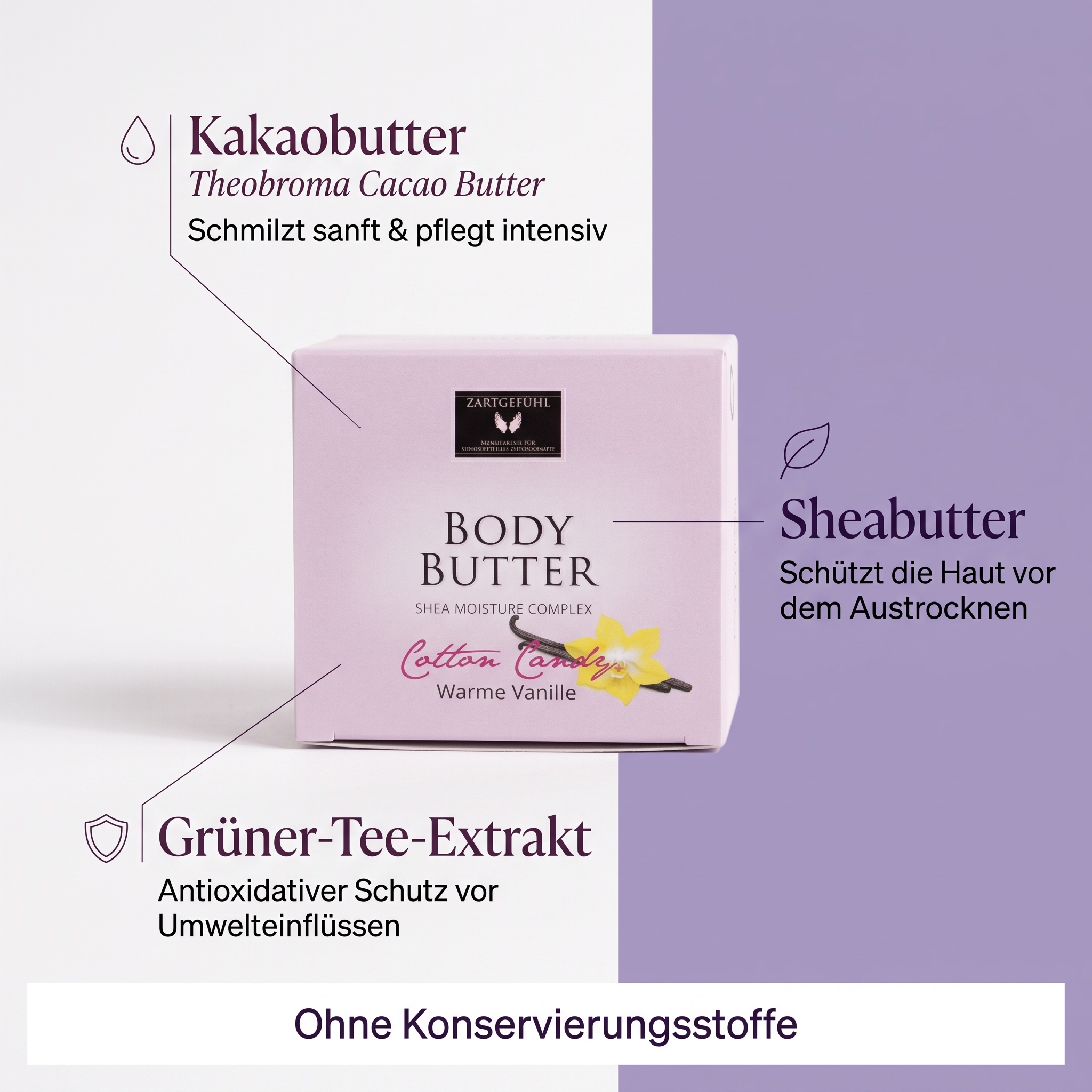 Body Butter Cotton Candy (Warme Vanille) Body Butter Cotton Candy (Warme Vanille)