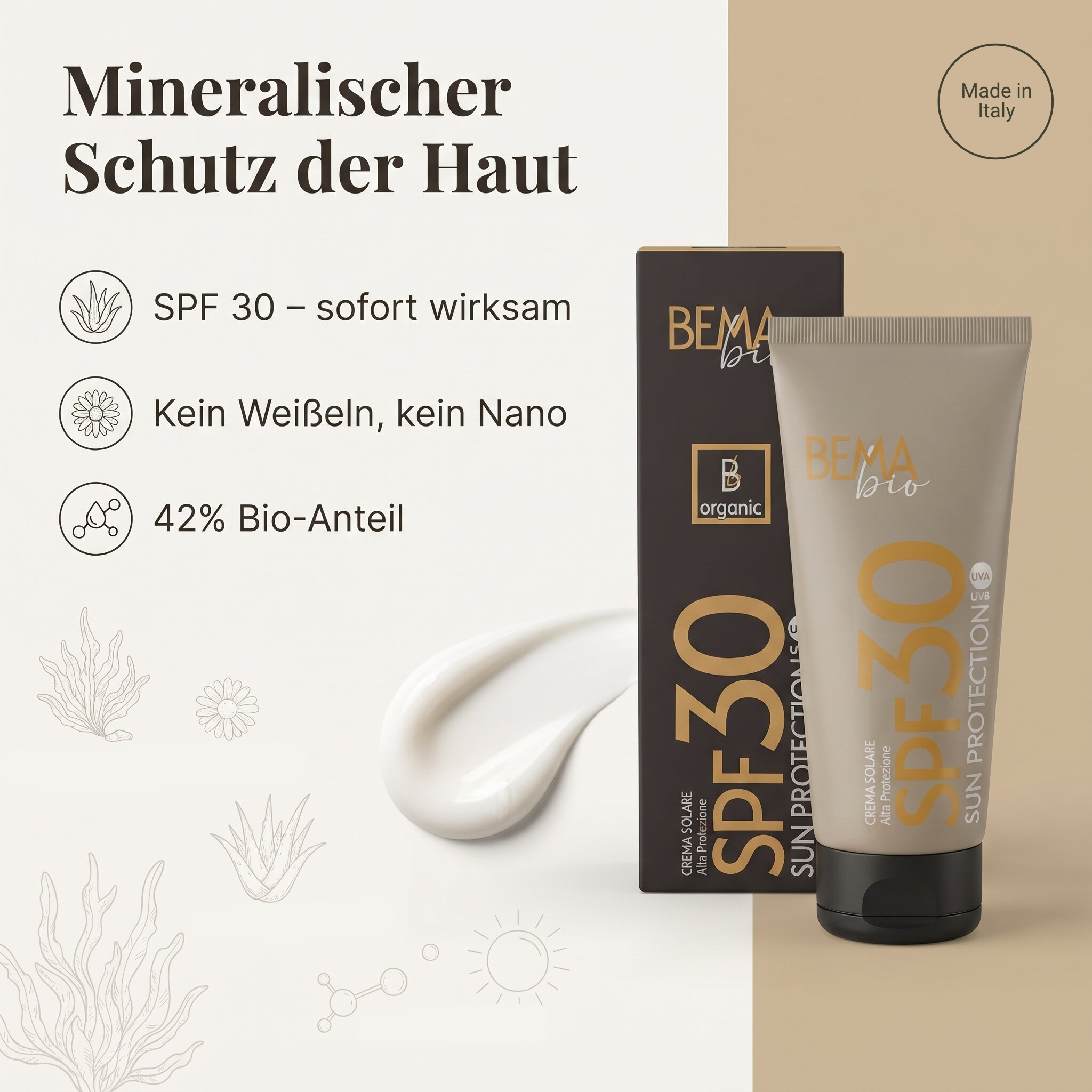 Sonnencreme bio SPF30 SolarTea Sonnencreme bio SPF30 SolarTea