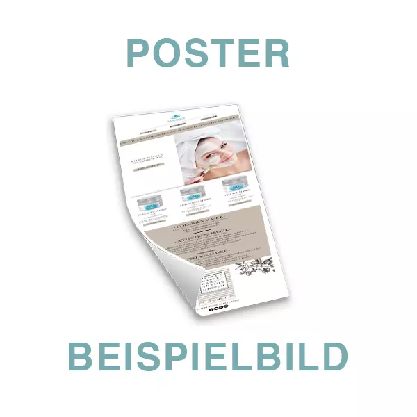 Poster MORAVAN Strahlende Haut - Masken Poster MORAVAN Strahlende Haut - Masken