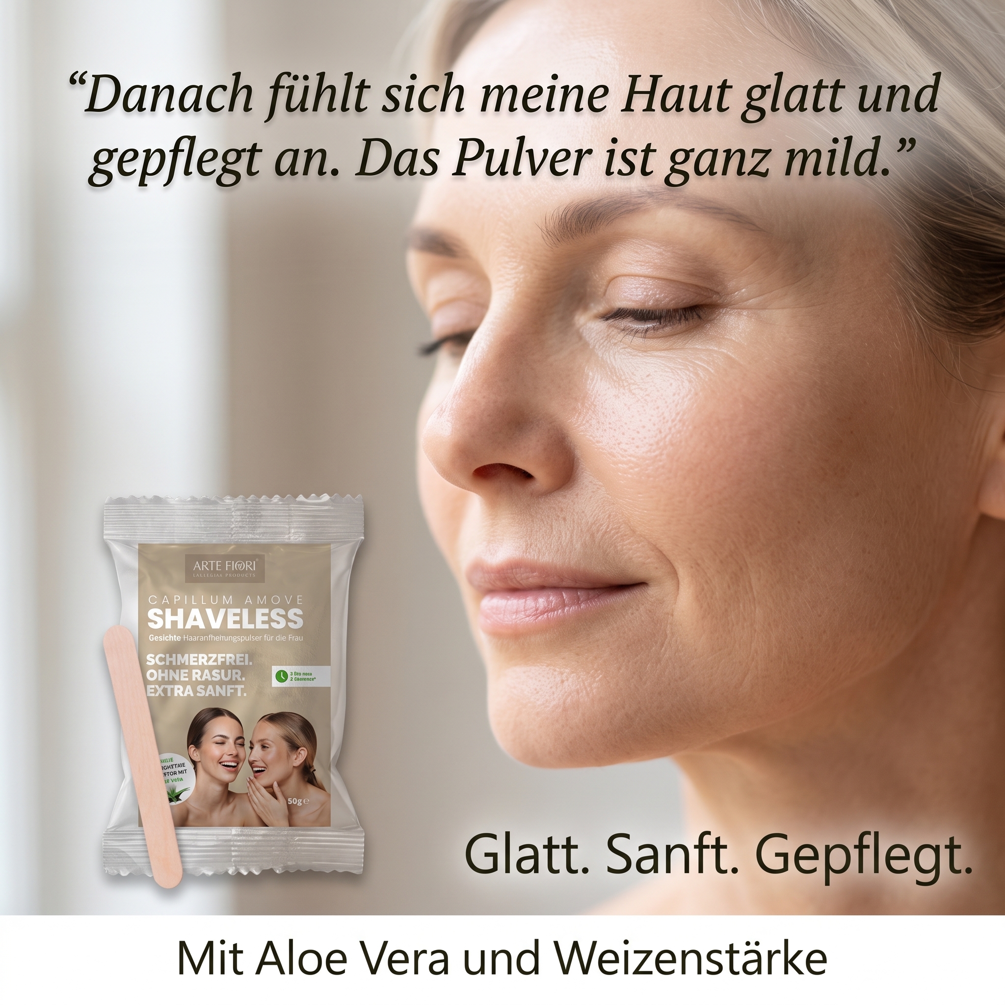 Gesichtsenthaarung Capillum Amove ShaveLess Gesichtsenthaarung Capillum Amove ShaveLess