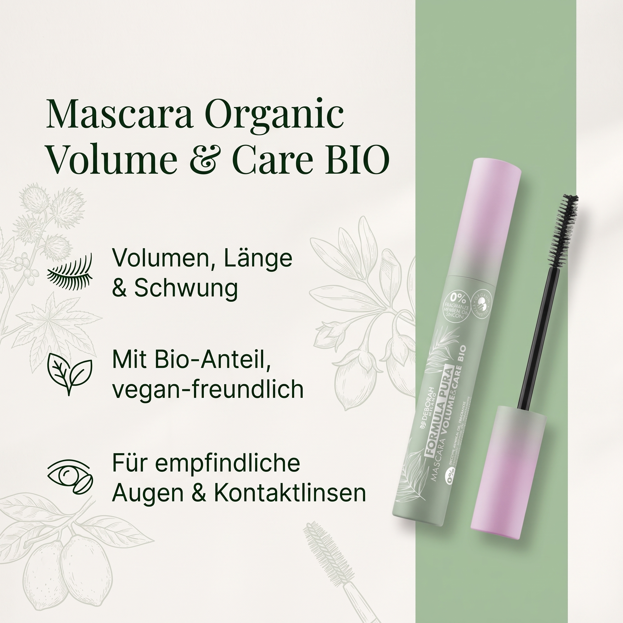 Mascara Organic Volume & Care BIO Mascara Organic Volume & Care BIO