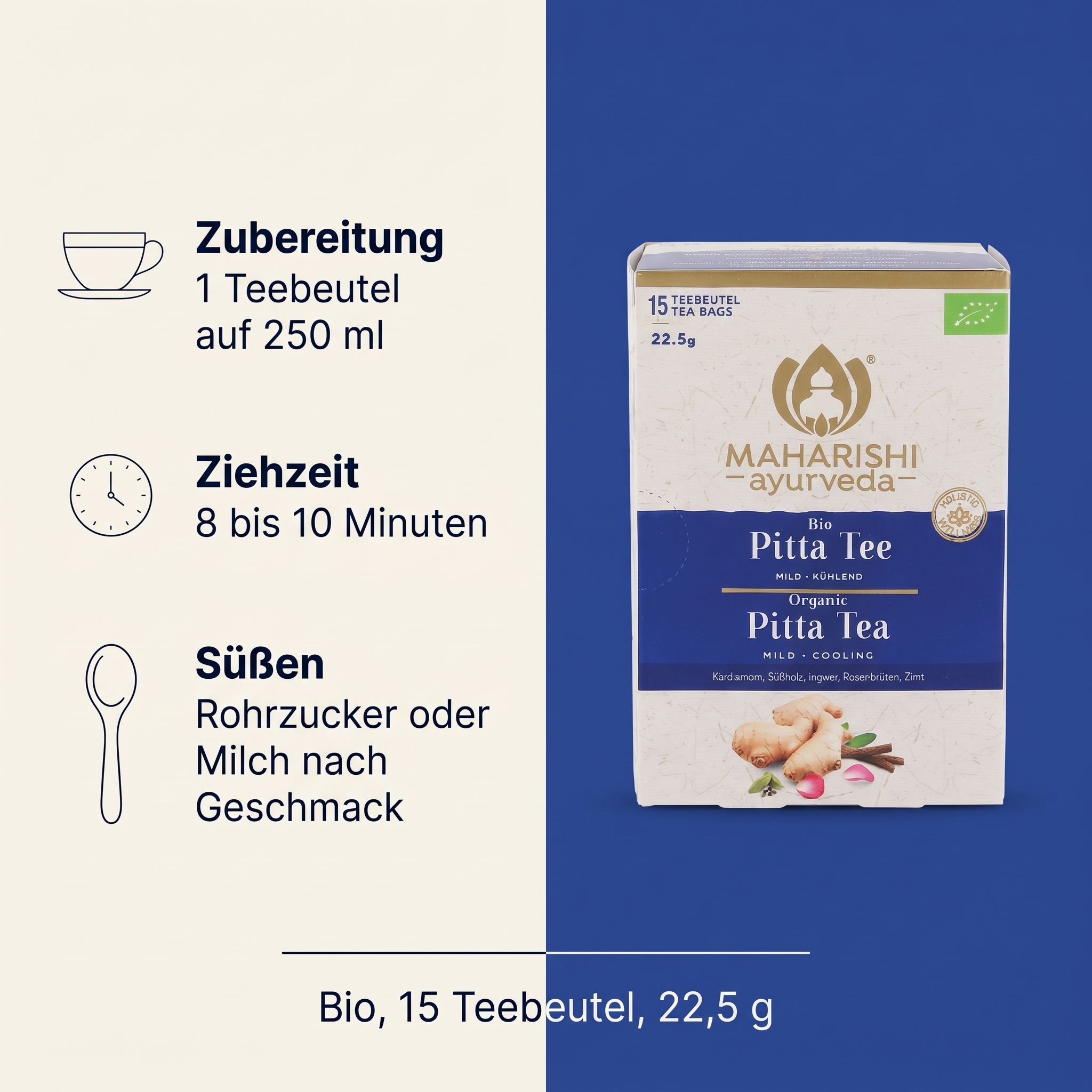 BIO Pitta Tee 15 Btl. 