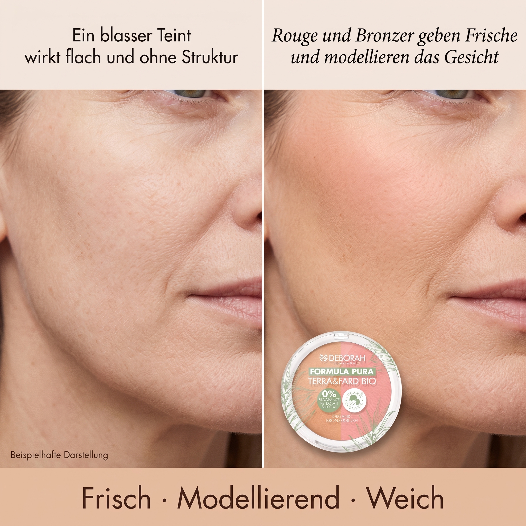 Bronze & Blush Duo Bio No. 01 Light Bronze & Blush Duo Bio No. 01 Light