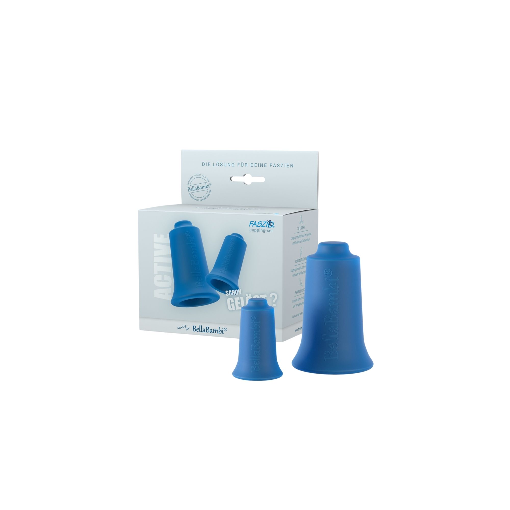 BellaBambi FASZIO cupping set (je 1x mini und original)