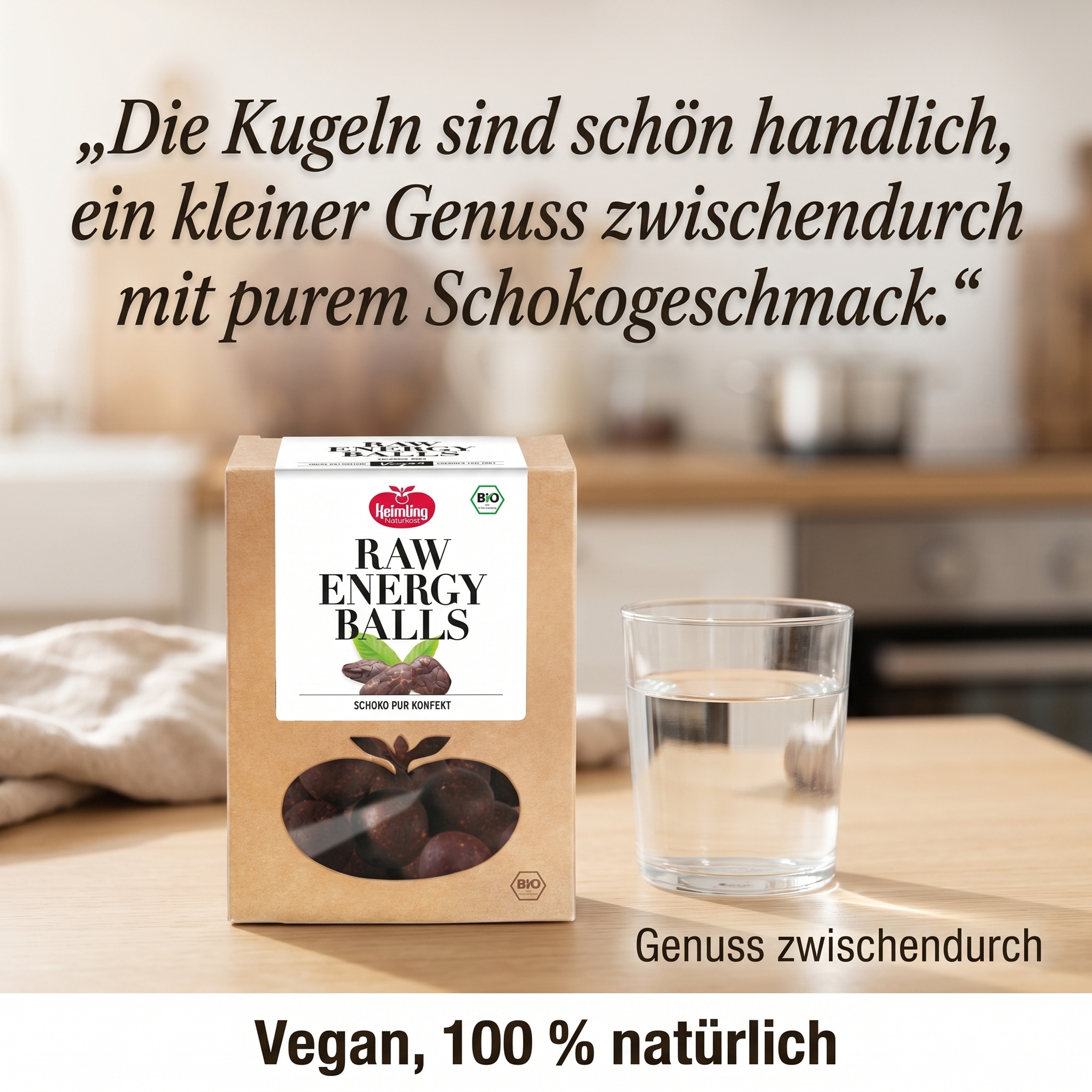 BIO Schoko-Pur Konfekt (Raw Energy Balls)* 