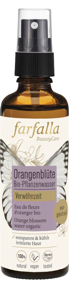 Bio-Pflanzenwasser Orangenblüte 