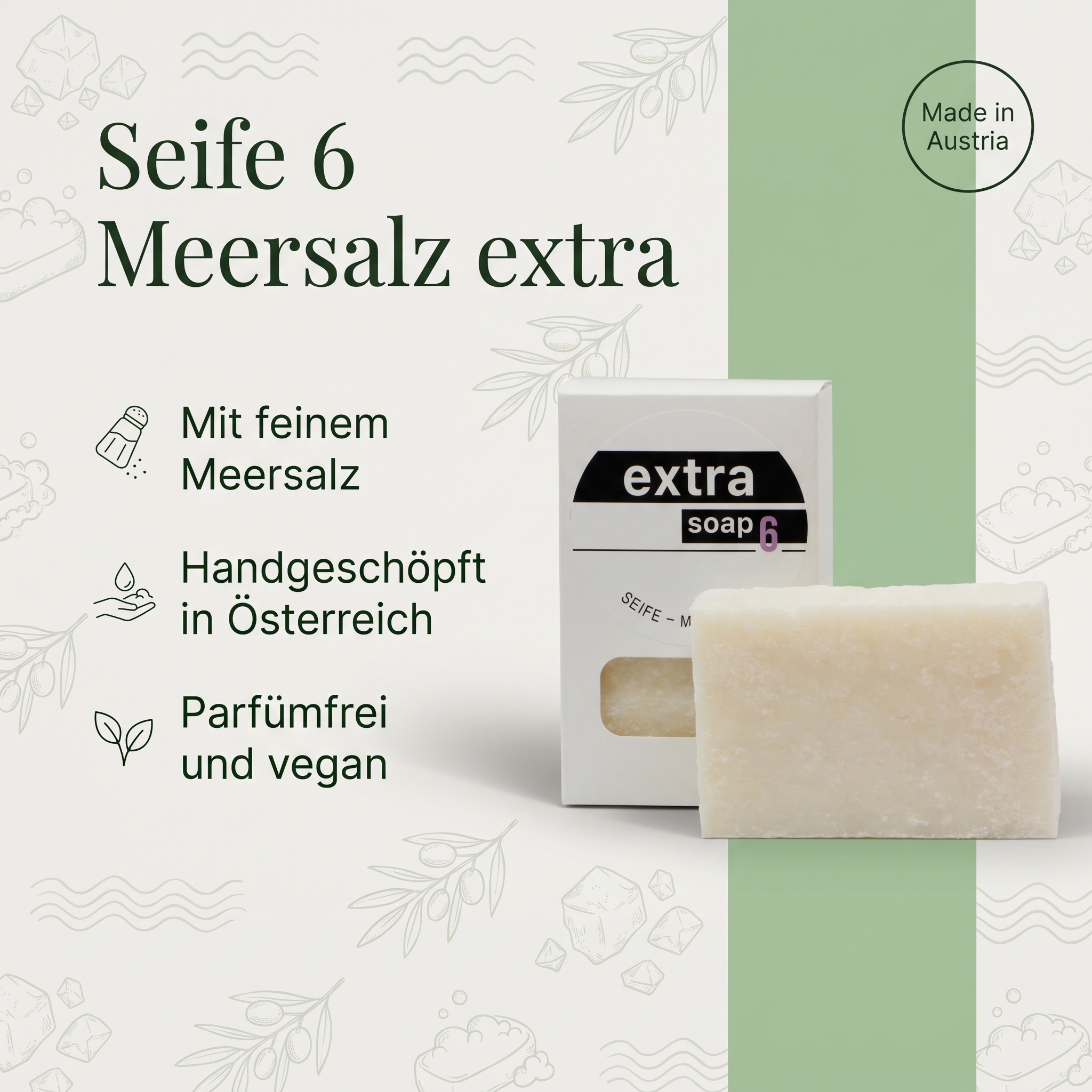 Seife 6 - Meersalz extra Seife 6 - Meersalz extra