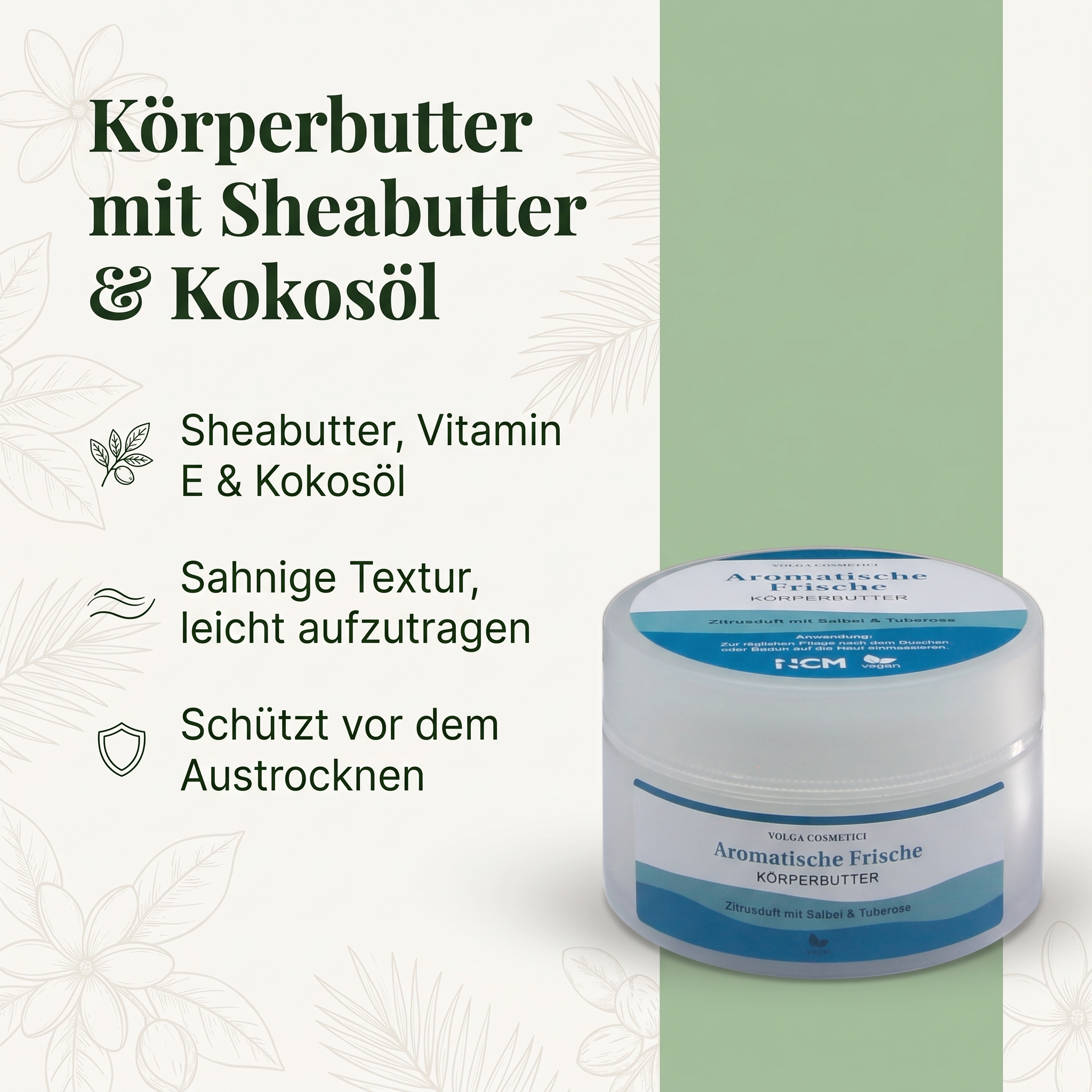 Körperbutter aromatische Frische