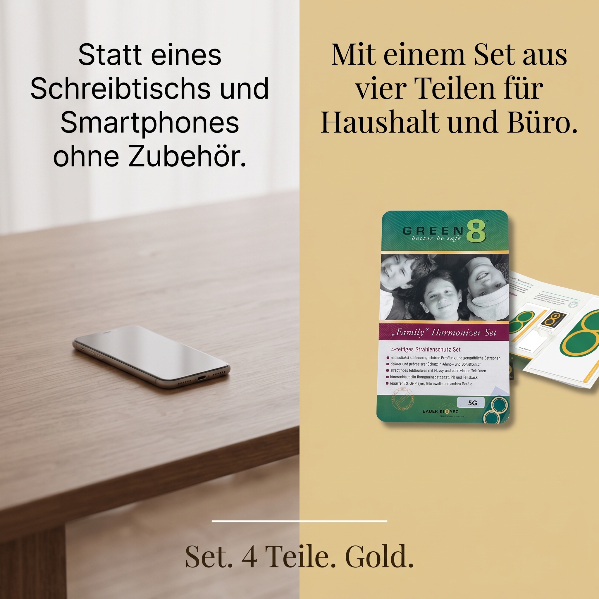 Green 8 Gold family Set 5G - Vorteilspackung