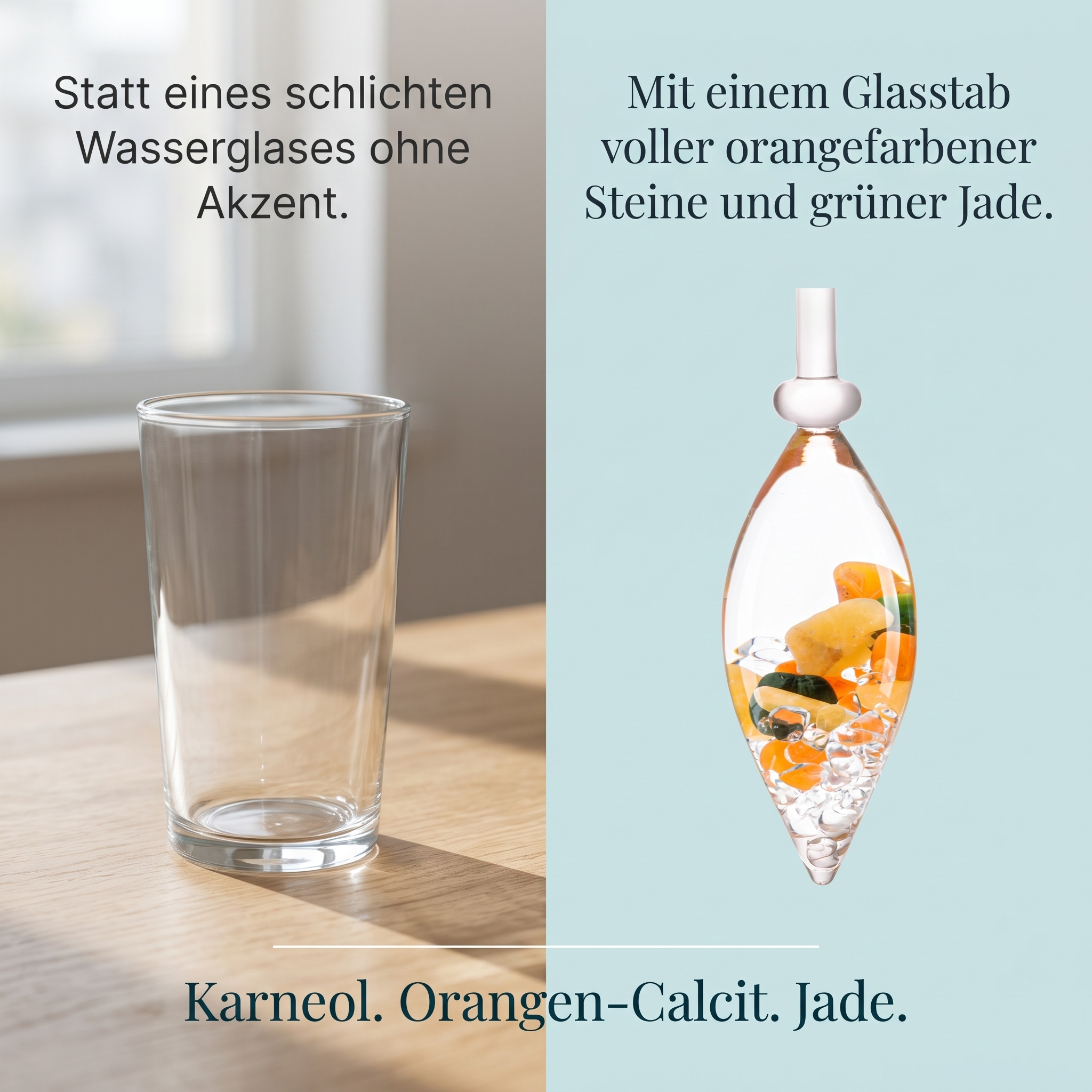 Happiness Glücksmomente Edelsteinstab 