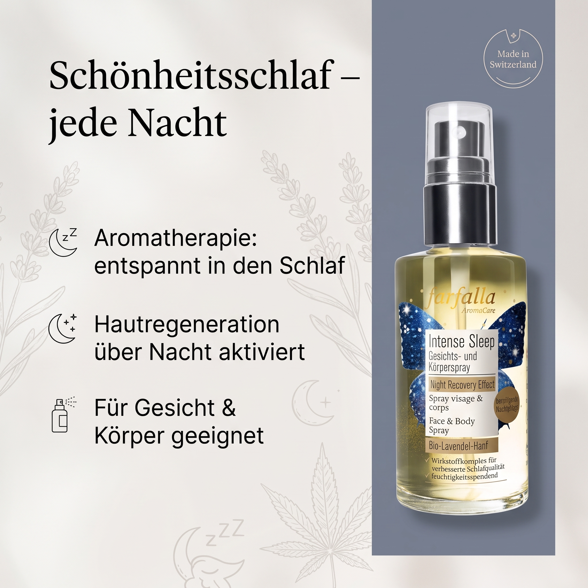Intense Sleep Gesichts- und Körperspray, Night Recovery Effect Intense Sleep Gesichts- und Körperspray, Night Recovery Effect