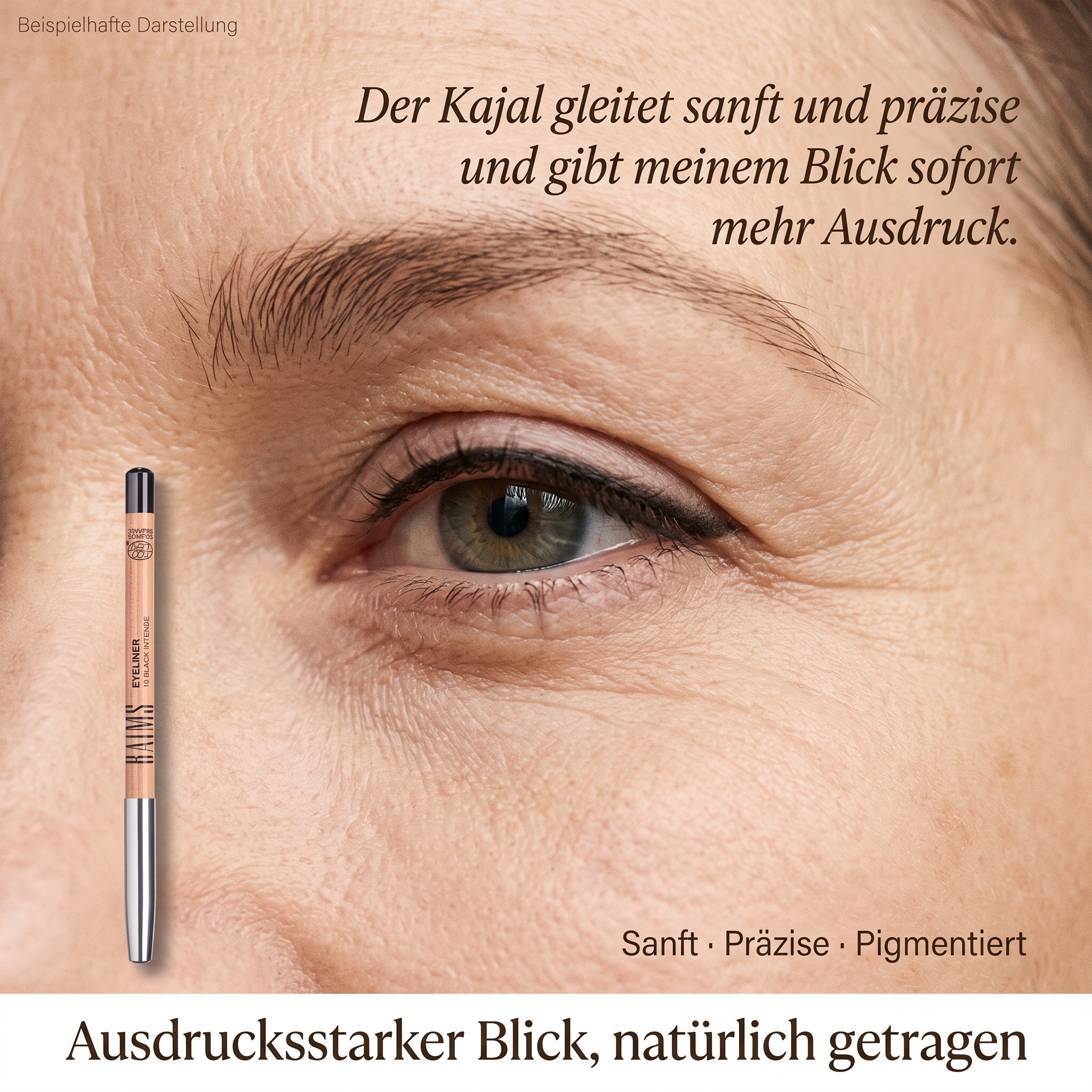 Eyeliner Kajal-Stift schwarz (Black Intense) Eyeliner Kajal-Stift schwarz (Black Intense)