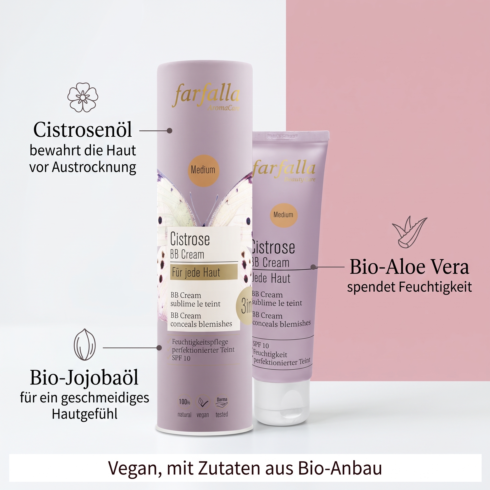 Cistrose für jede Haut BB Cream medium 
