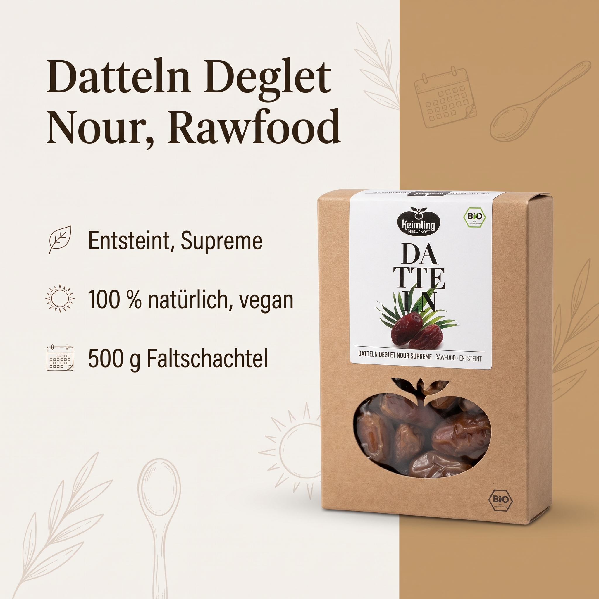 BIO Datteln deglet nour supreme* BIO Datteln deglet nour supreme*