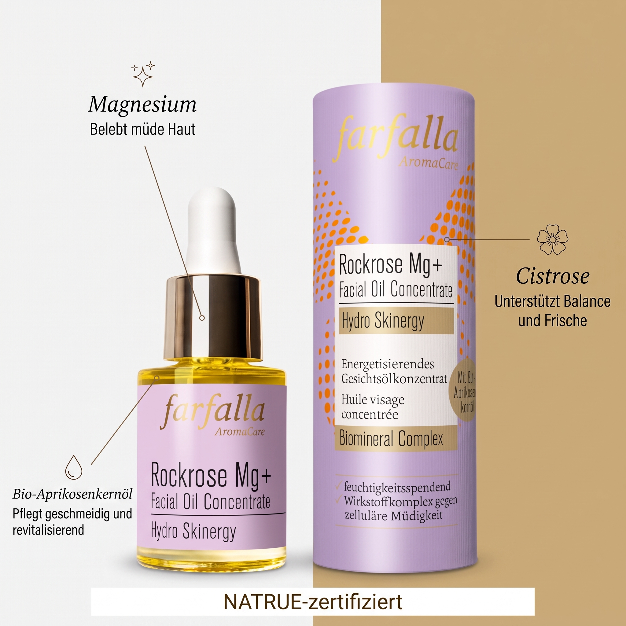 Rockrose Mg+ Energizing Gesichtsölkonzentrat – Hydro Skinergy