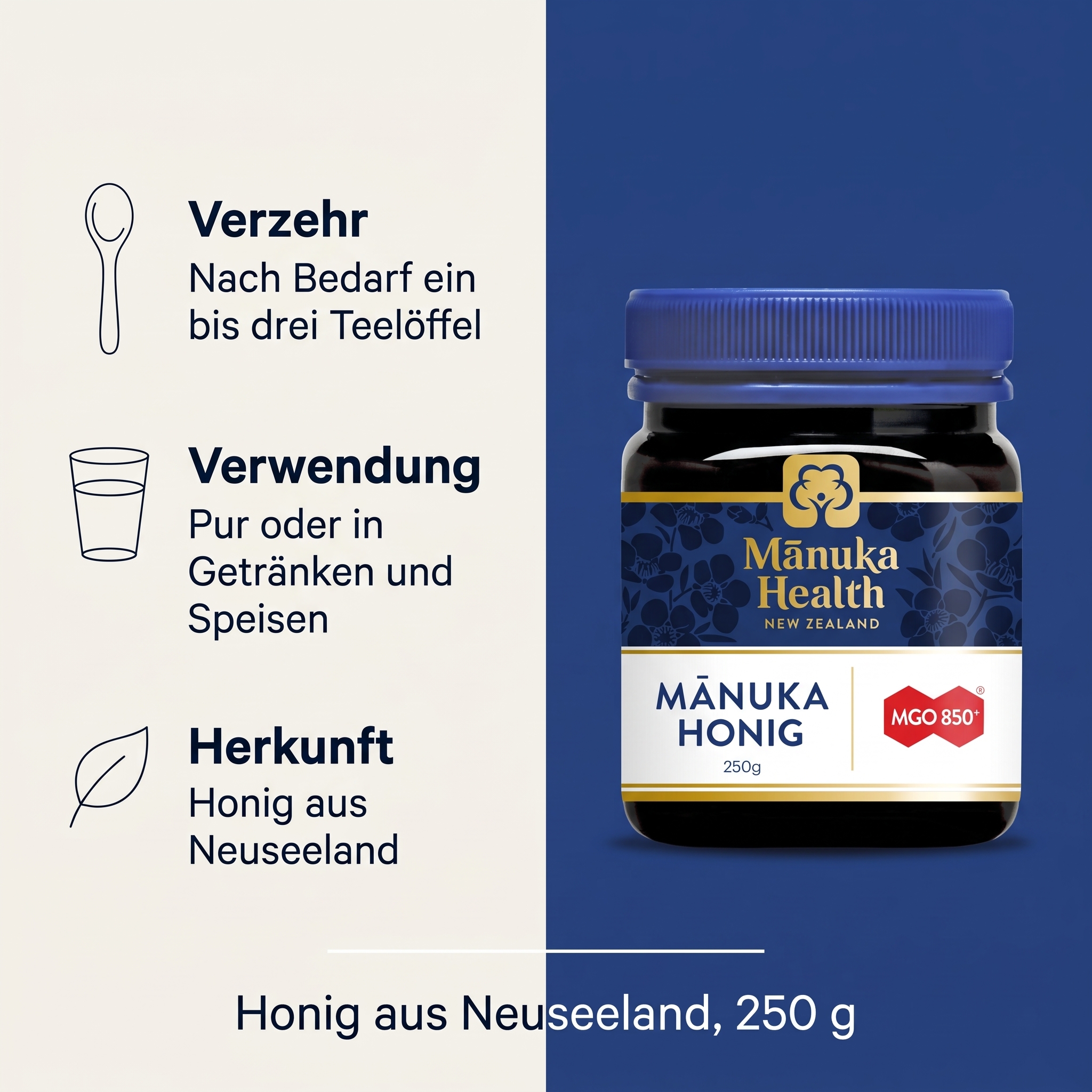Manuka Honig MGO(TM)850+