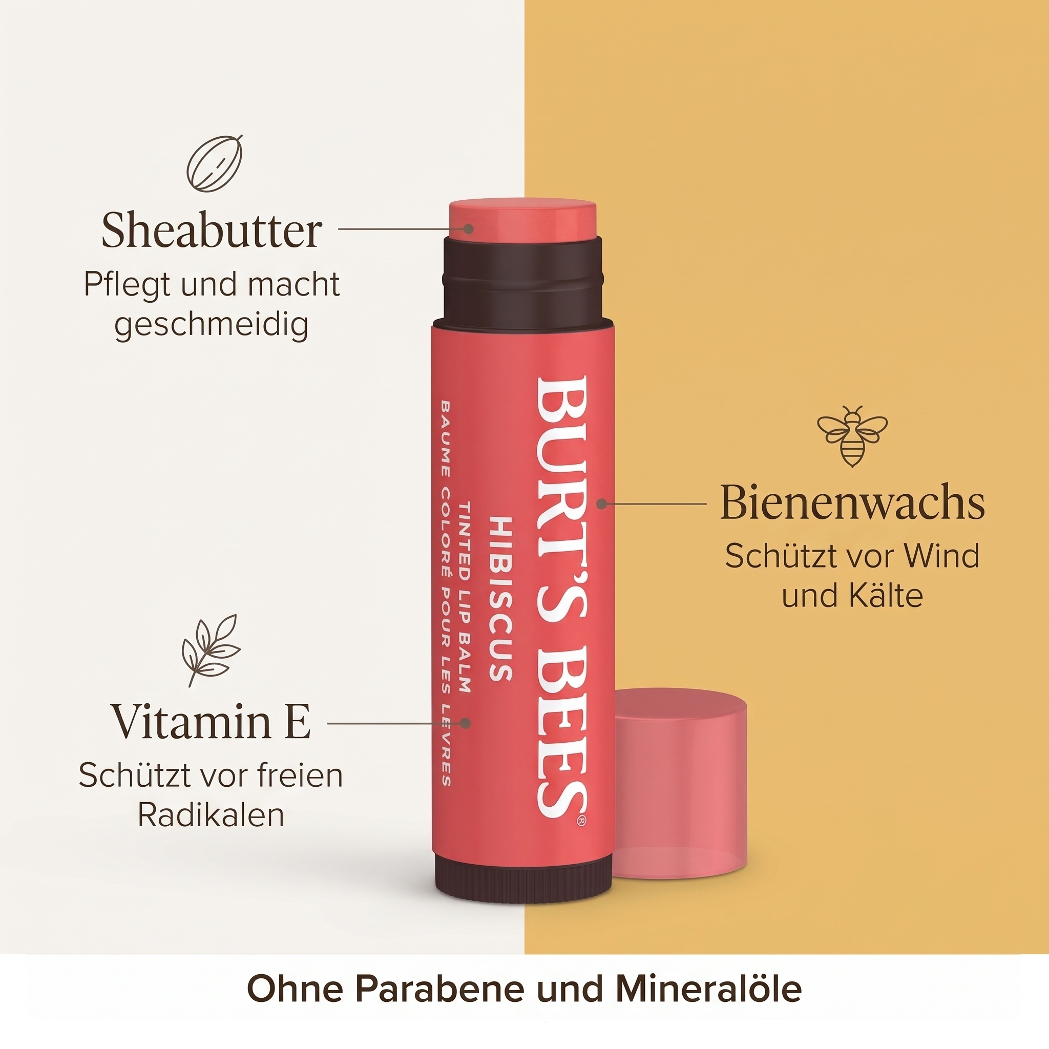 Tinted Lip Balm Hibiscus